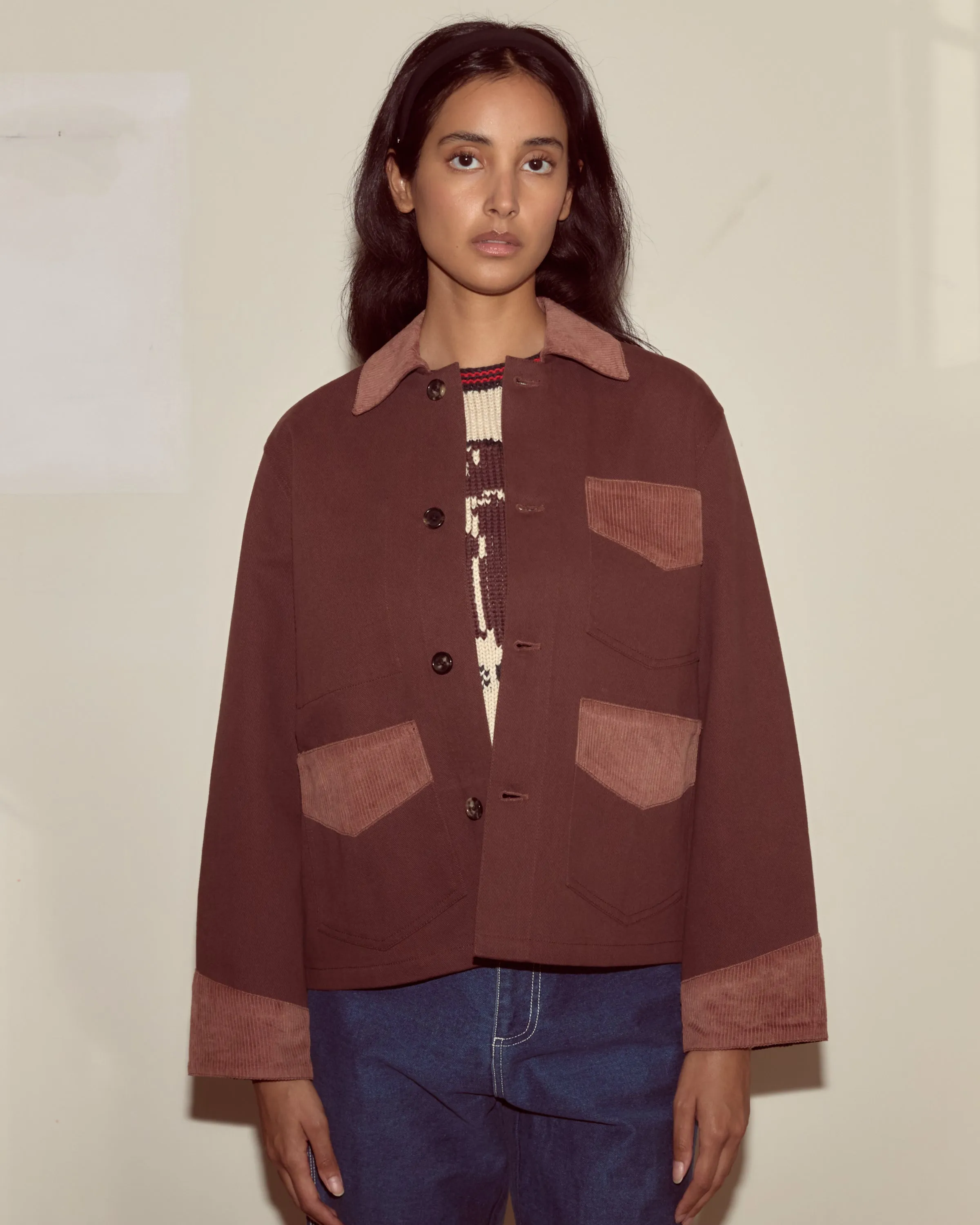 Craft Jacket - Brown sold by BODE