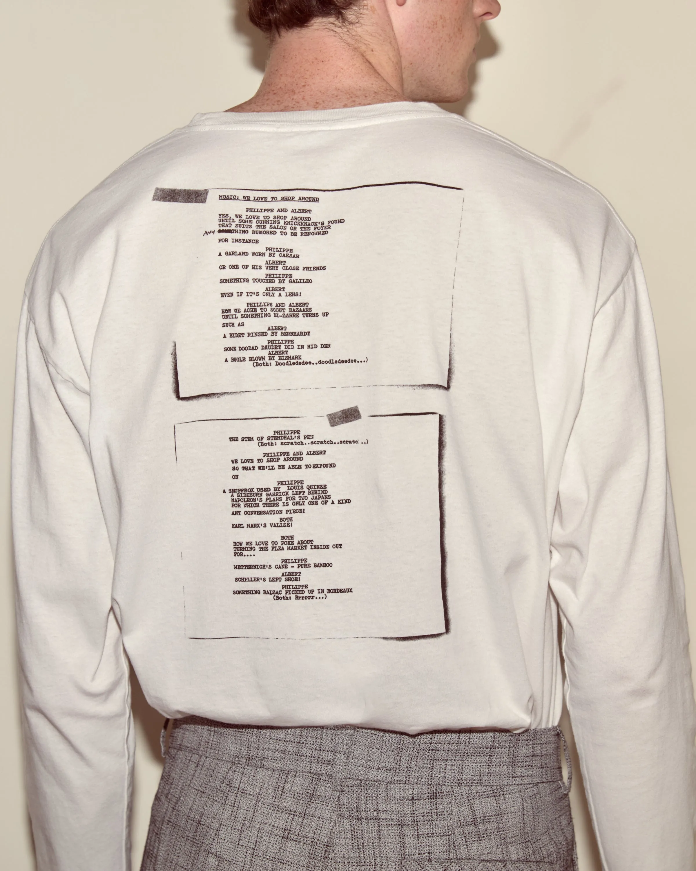 Script Tee sold by BODE product image thumbnail 3