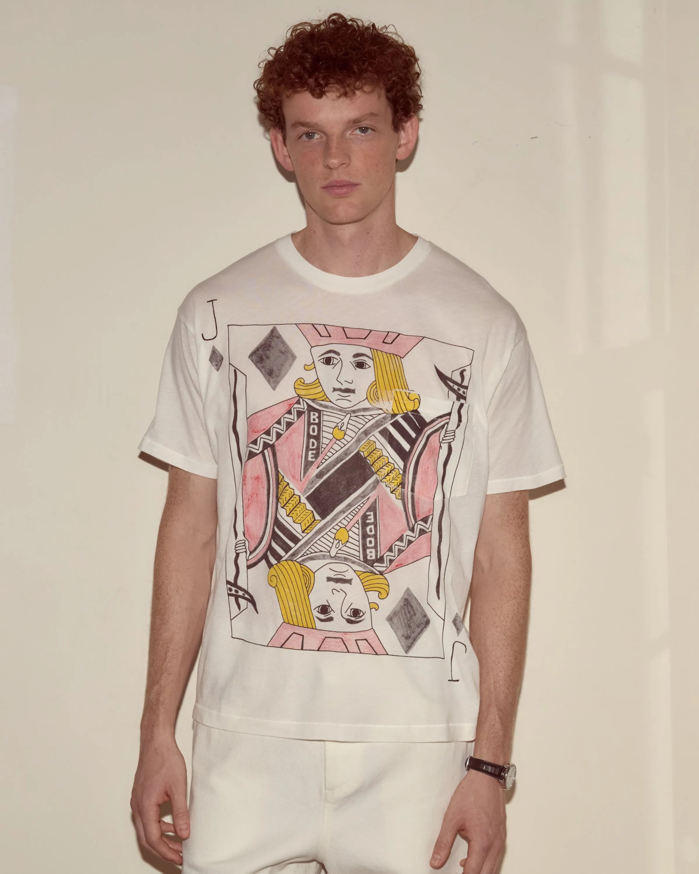 Jack Of Diamonds Pocket Tee sold by BODE product image thumbnail 2