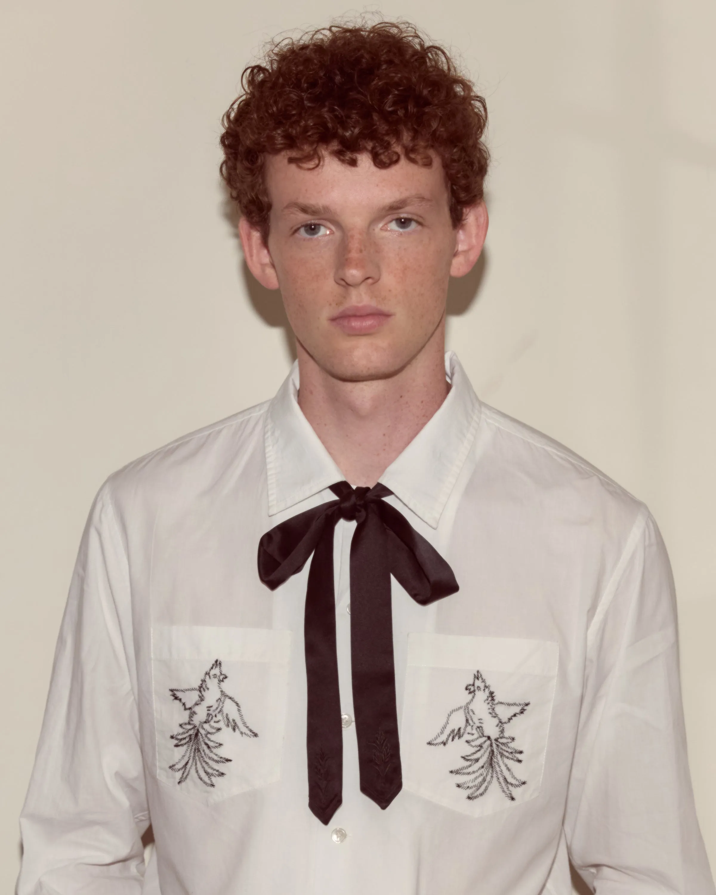 Meadow Soft Tie - Black sold by BODE