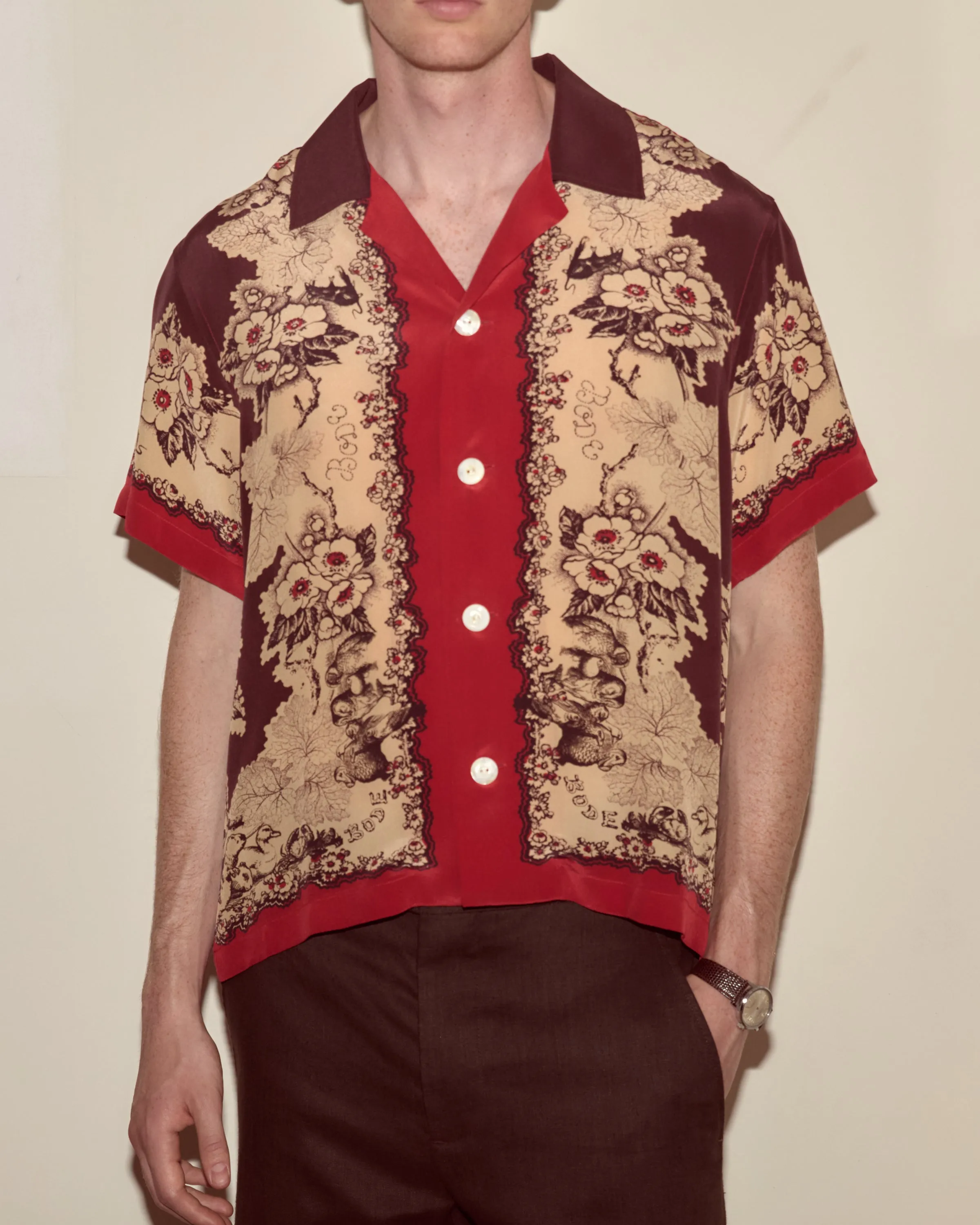 Storybook Short Sleeve Shirt sold by BODE product image thumbnail 2