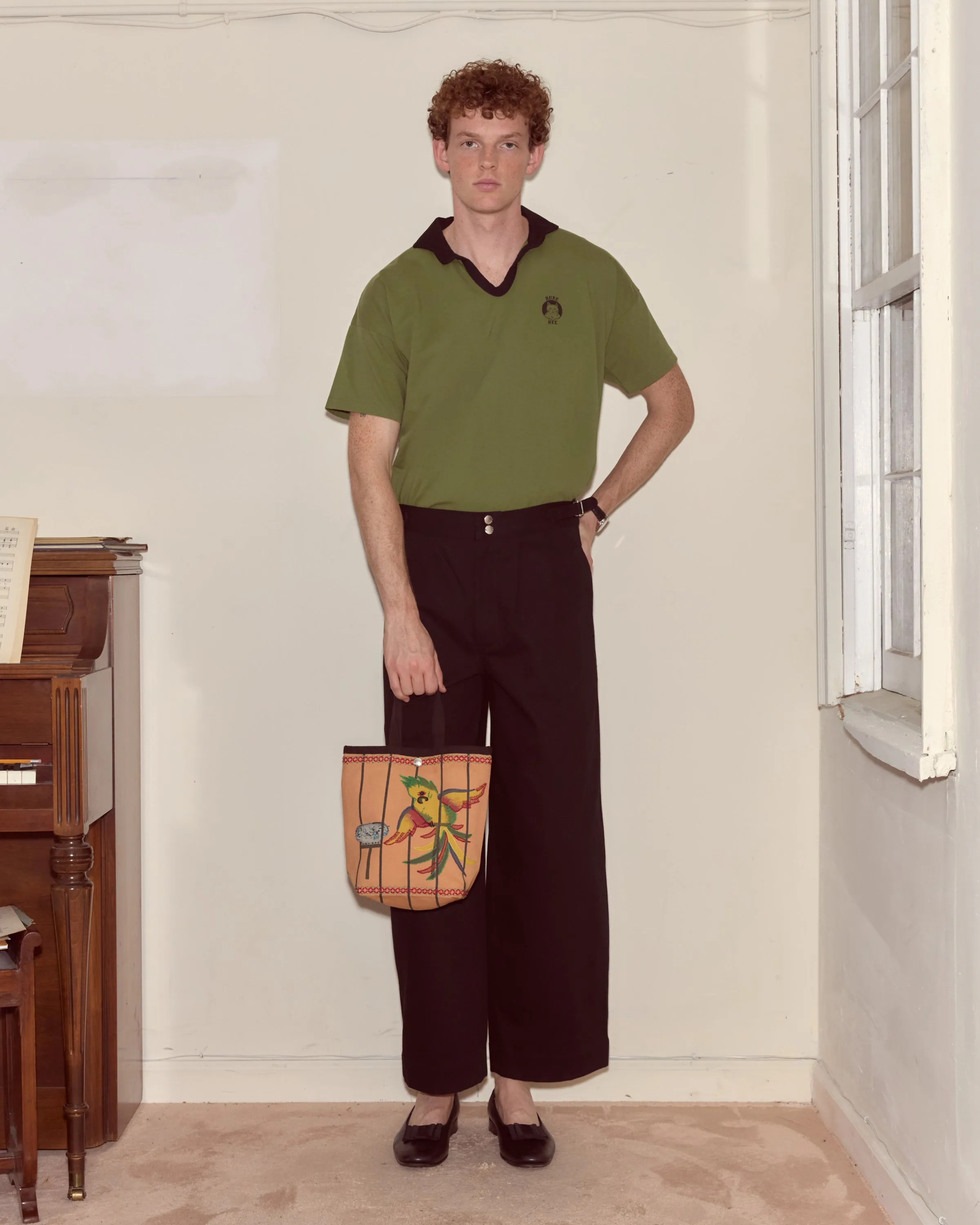 Cockatoo Small Tote sold by BODE product image thumbnail 2