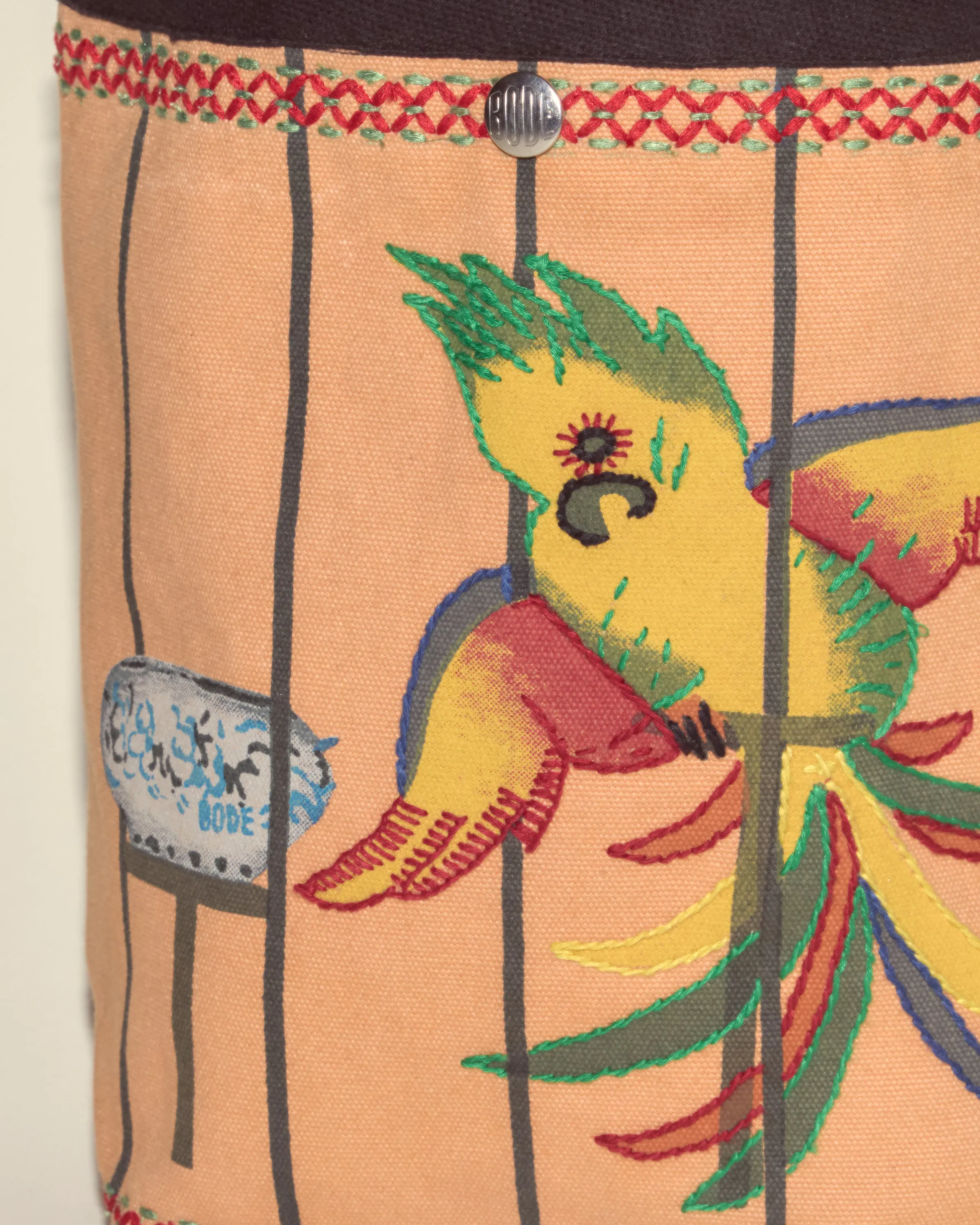 Cockatoo Small Tote sold by BODE product image thumbnail 4