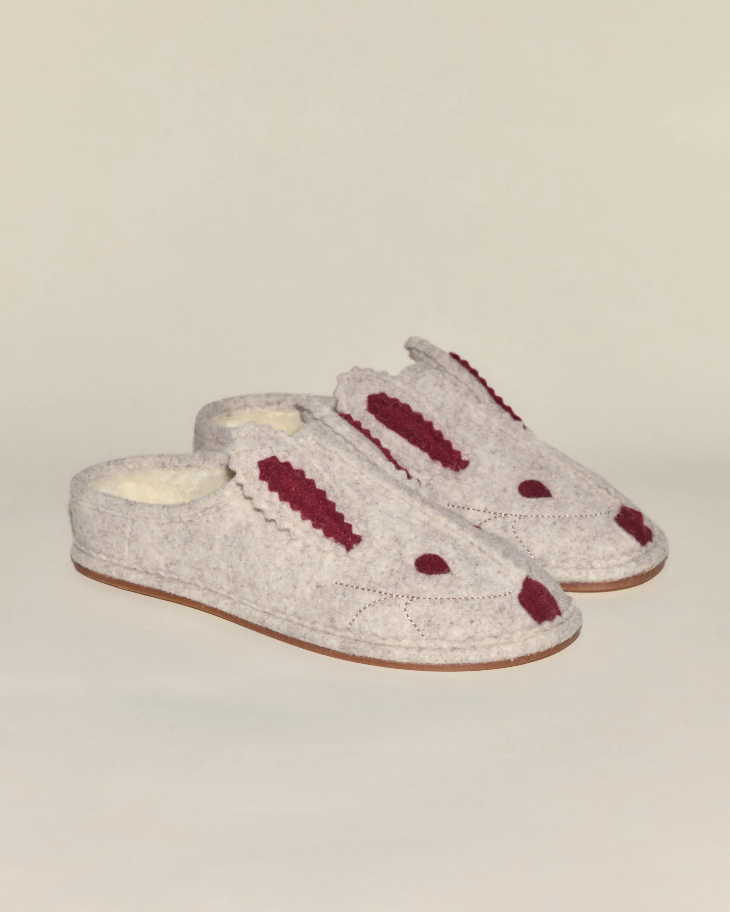 Rabbit Slipper - Cream Red sold by BODE product image thumbnail 2