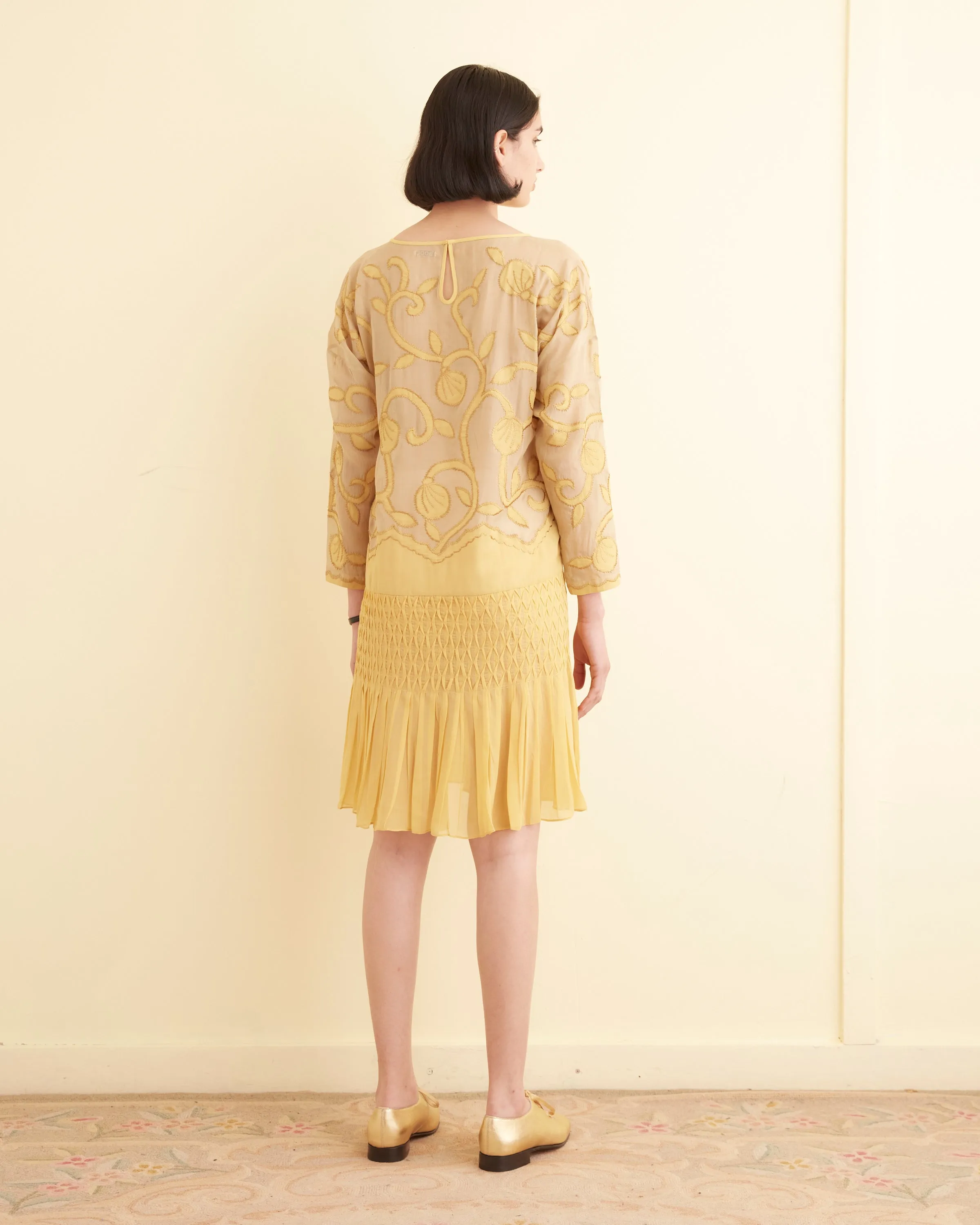 Appliqué Harlayne Dress sold by BODE product image thumbnail 3