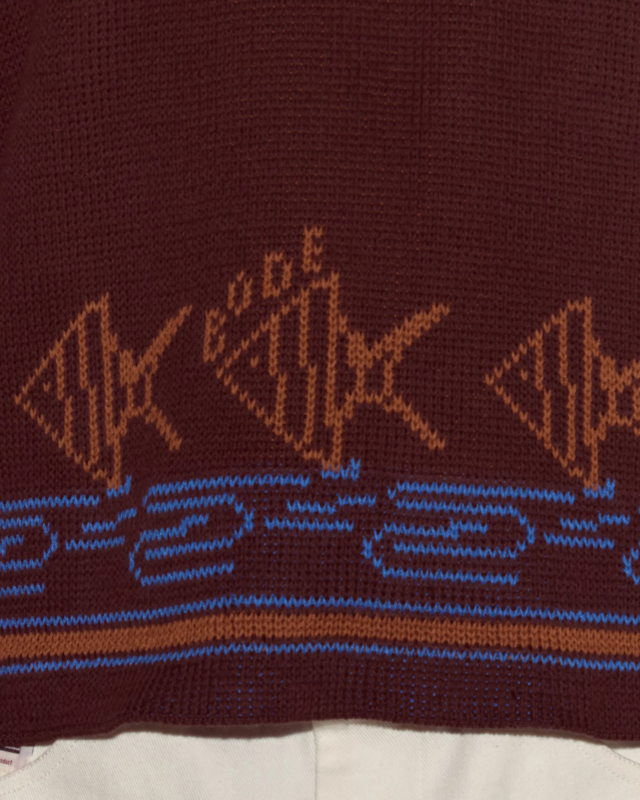 Fish School Sweater sold by BODE product image thumbnail 2