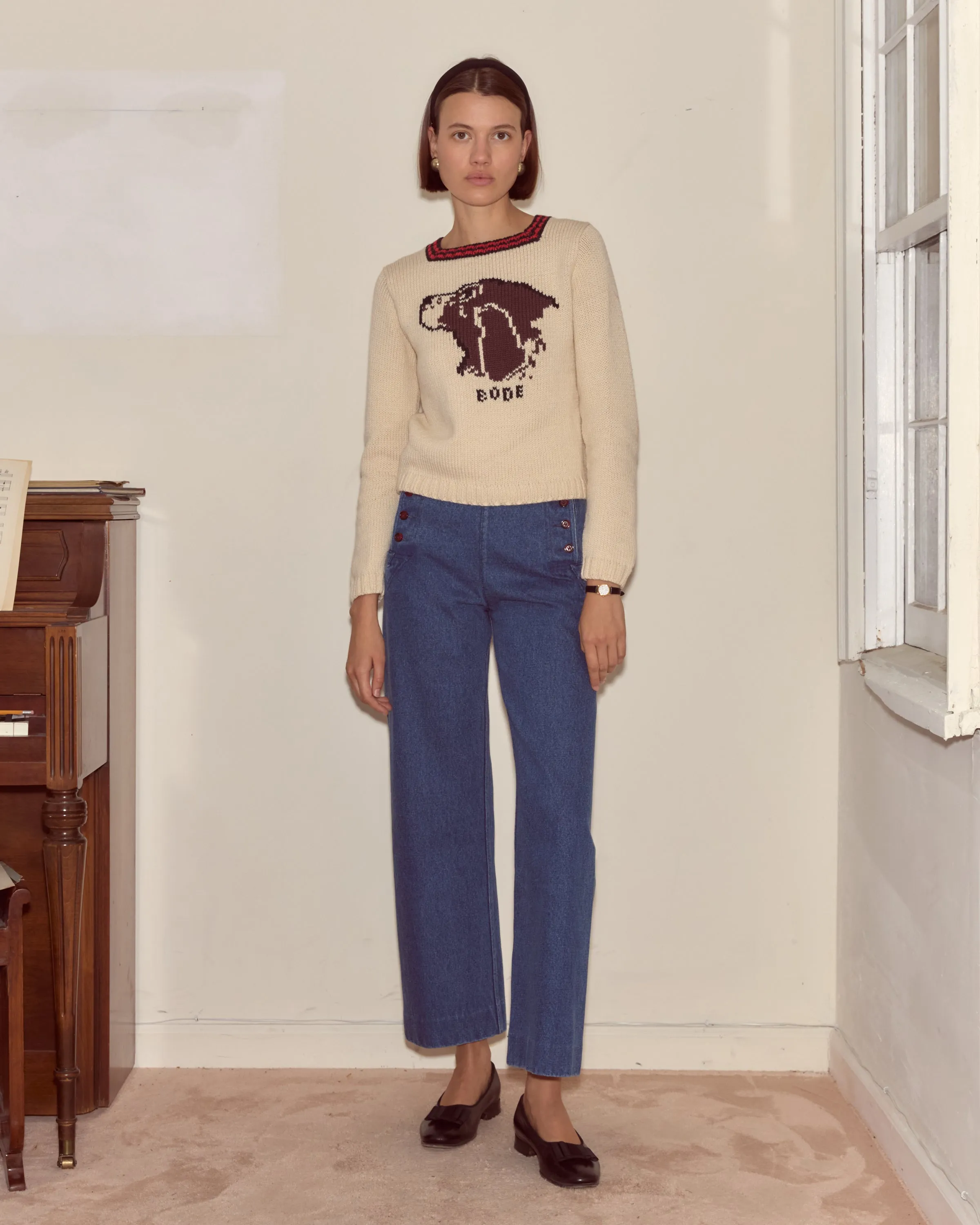 Spaniel Sweater sold by BODE product image thumbnail 2