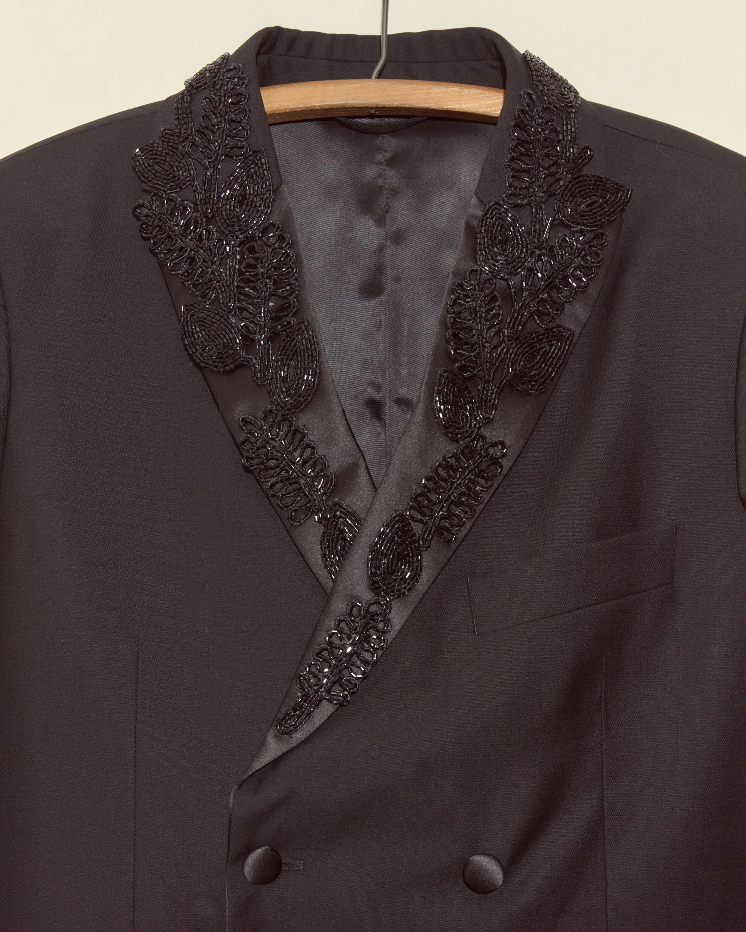 Beaded Connaught Tuxedo Jacket sold by BODE product image thumbnail 3