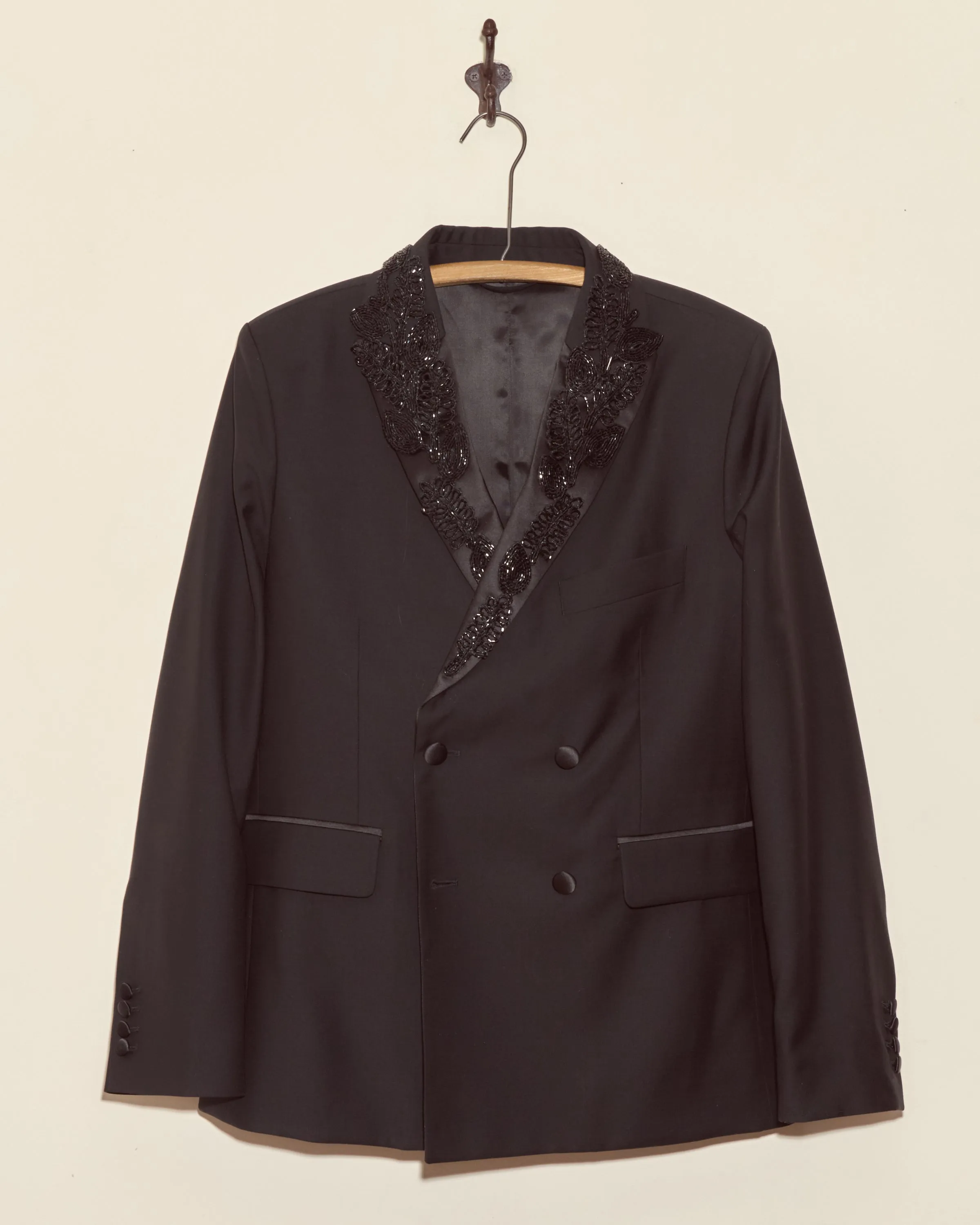 Beaded Connaught Tuxedo Jacket sold by BODE product image thumbnail 2
