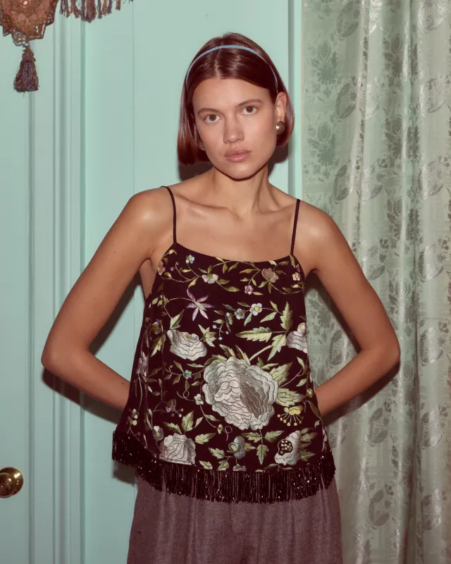 Luna Rose Top - S sold by BODE