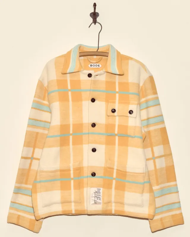 Horizon Plaid Blanket Jacket - XS/S sold by BODE