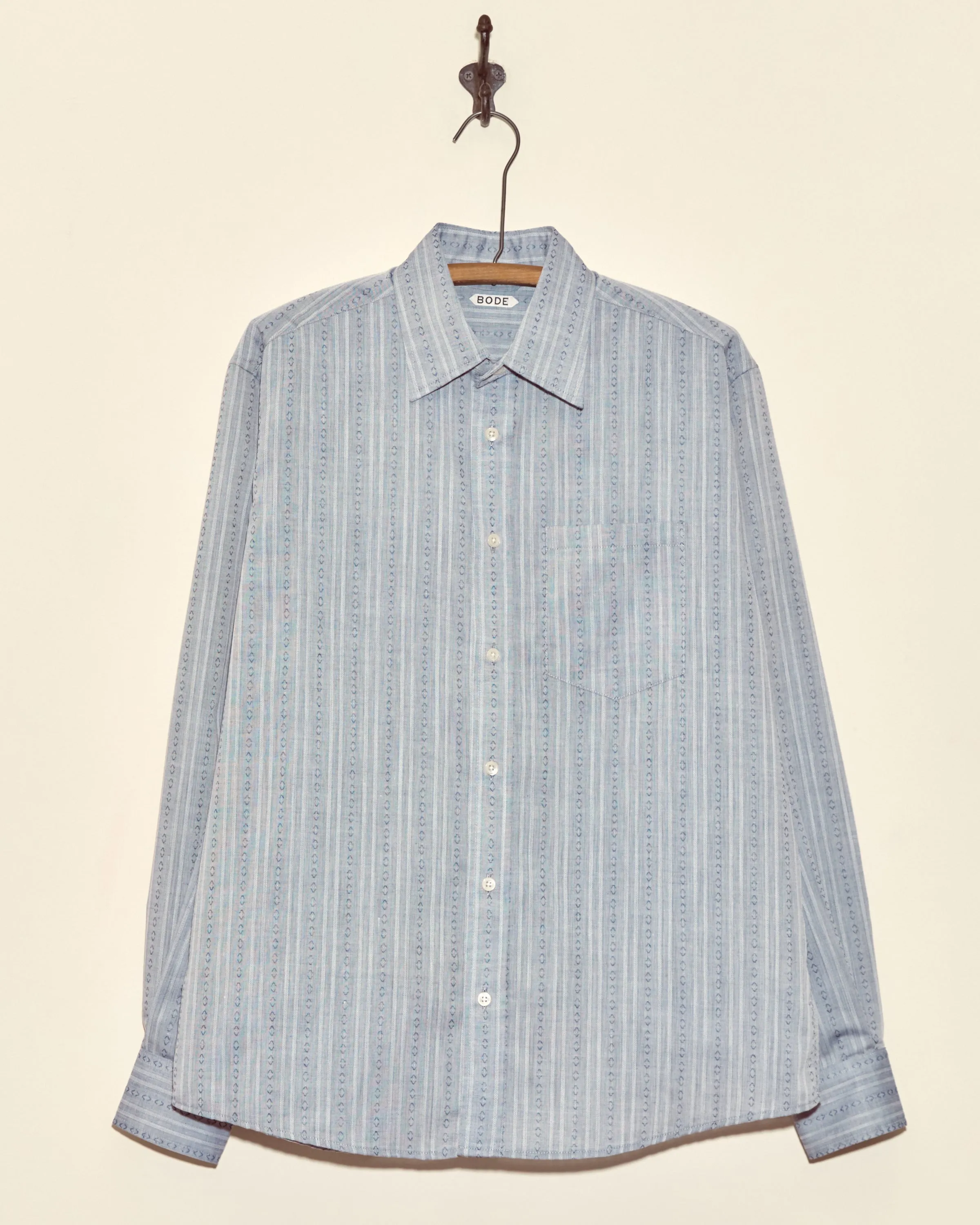 Shale Fletcher Shirt - M sold by BODE