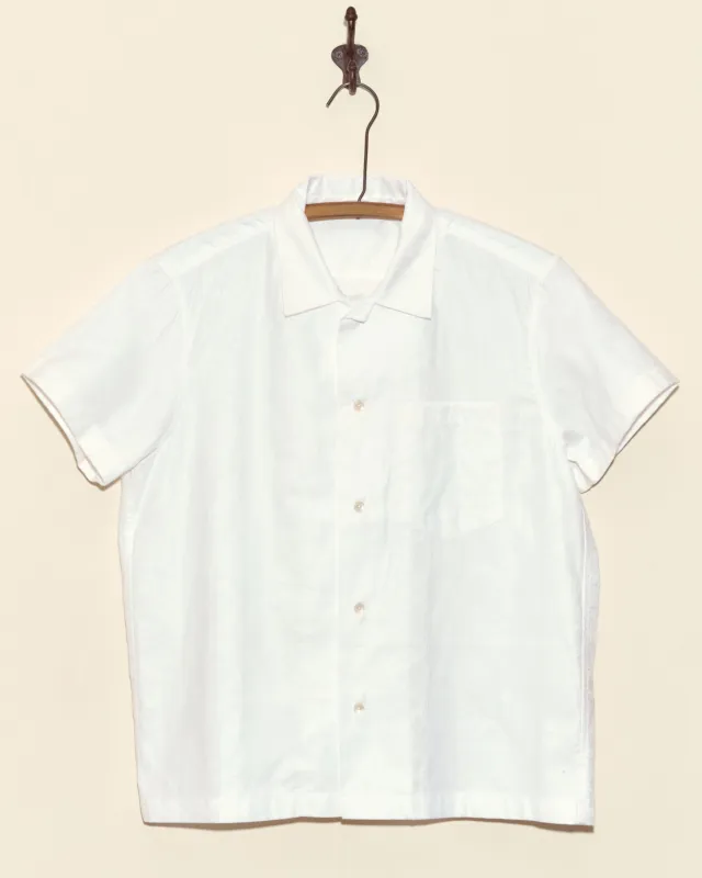 Damask Moonflower Short Sleeve sold by BODE