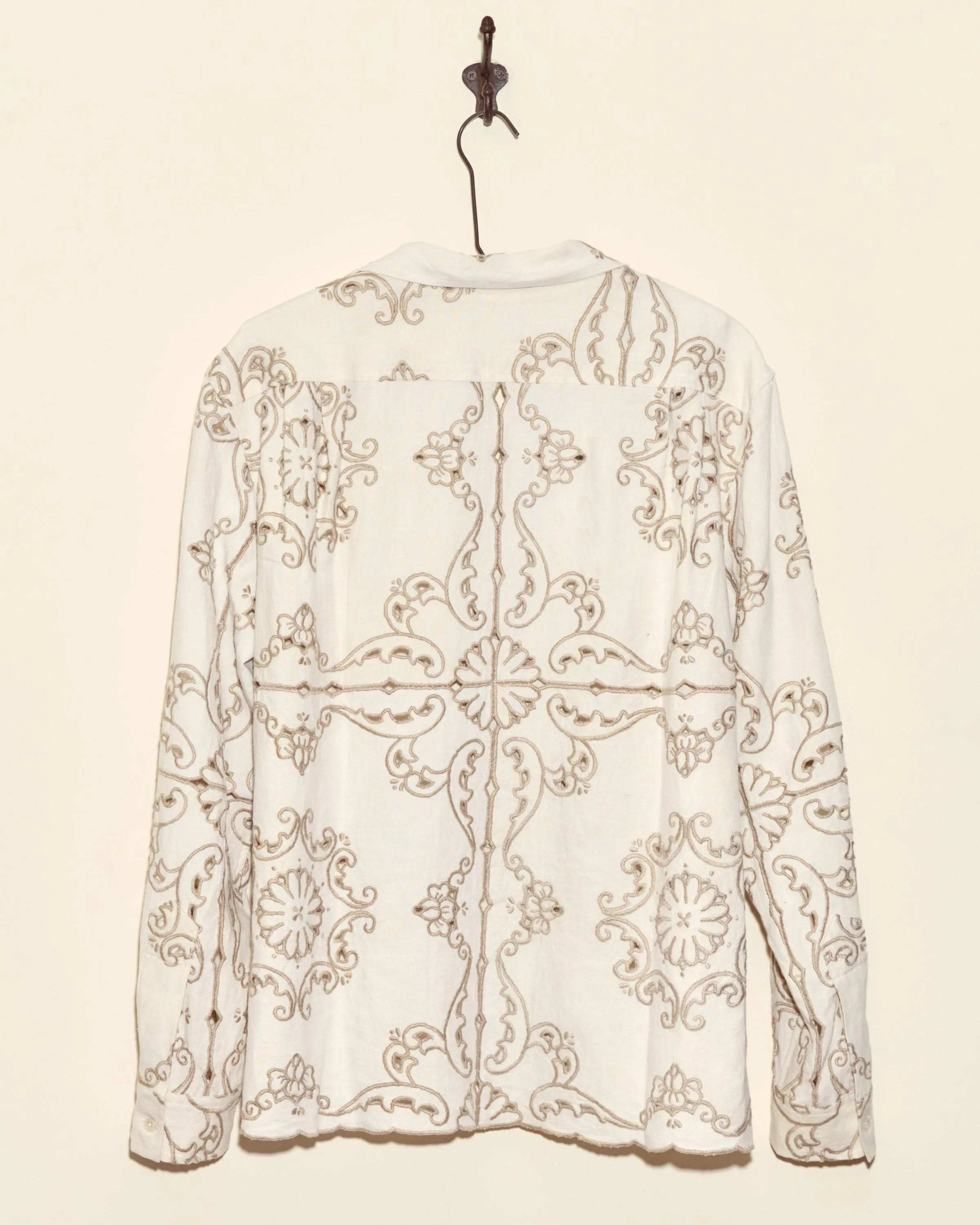 Montague Lace Long Sleeve Shirt - XL sold by BODE product image thumbnail 2