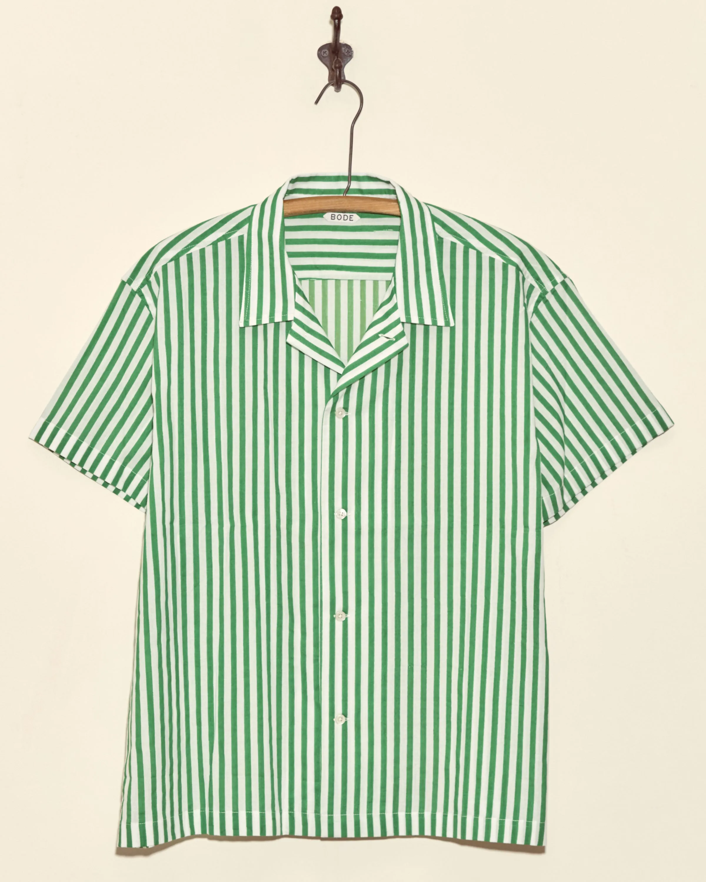 Verdigris Run Short Sleeve Shirt sold by BODE