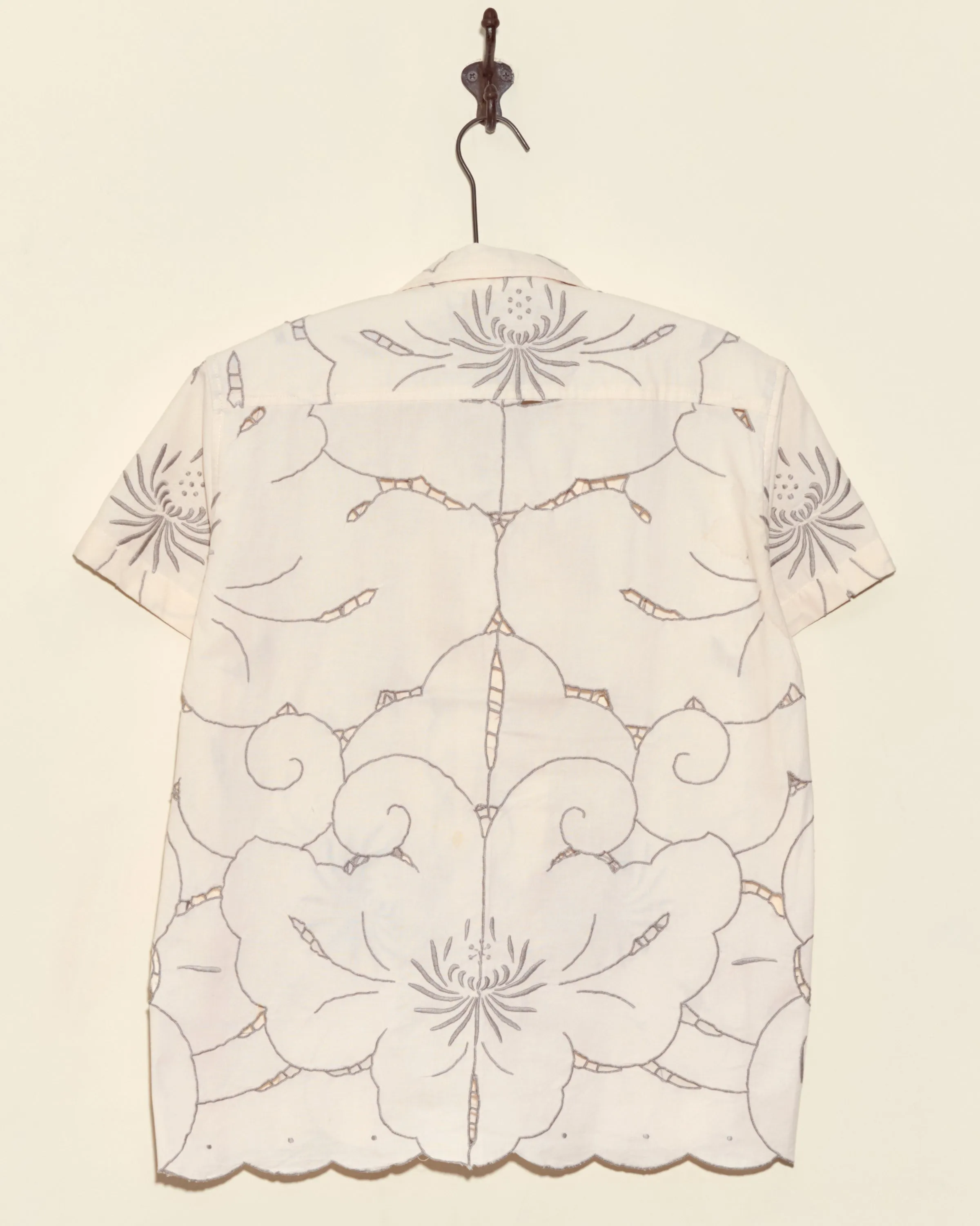 Chrysanthemum Carpet Short Sleeve Shirt - XS sold by BODE product image thumbnail 2