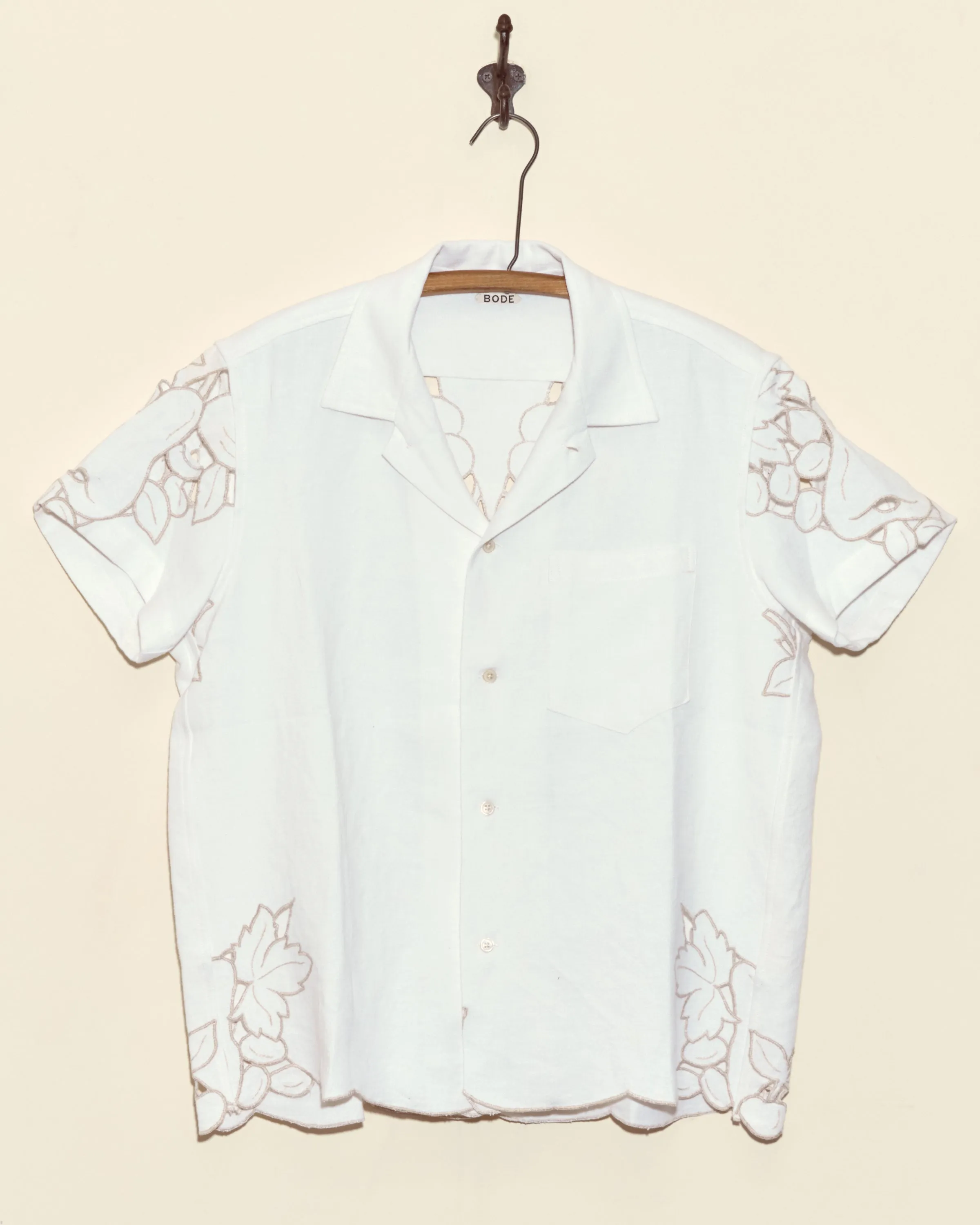 Cutwork Bounty Short Sleeve Shirt - M sold by BODE