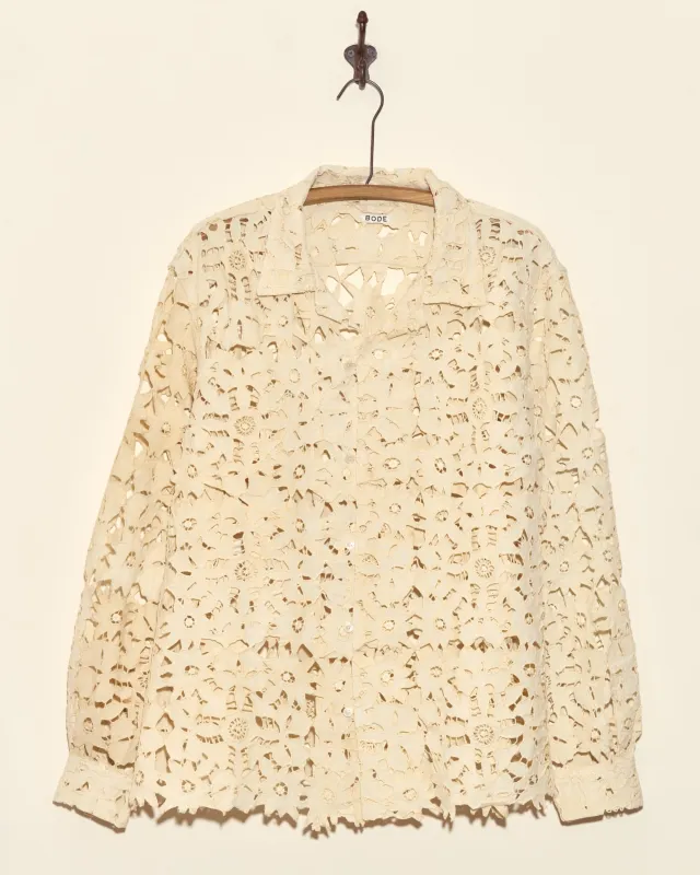 Paper Chain Long Sleeve Shirt - XL sold by BODE