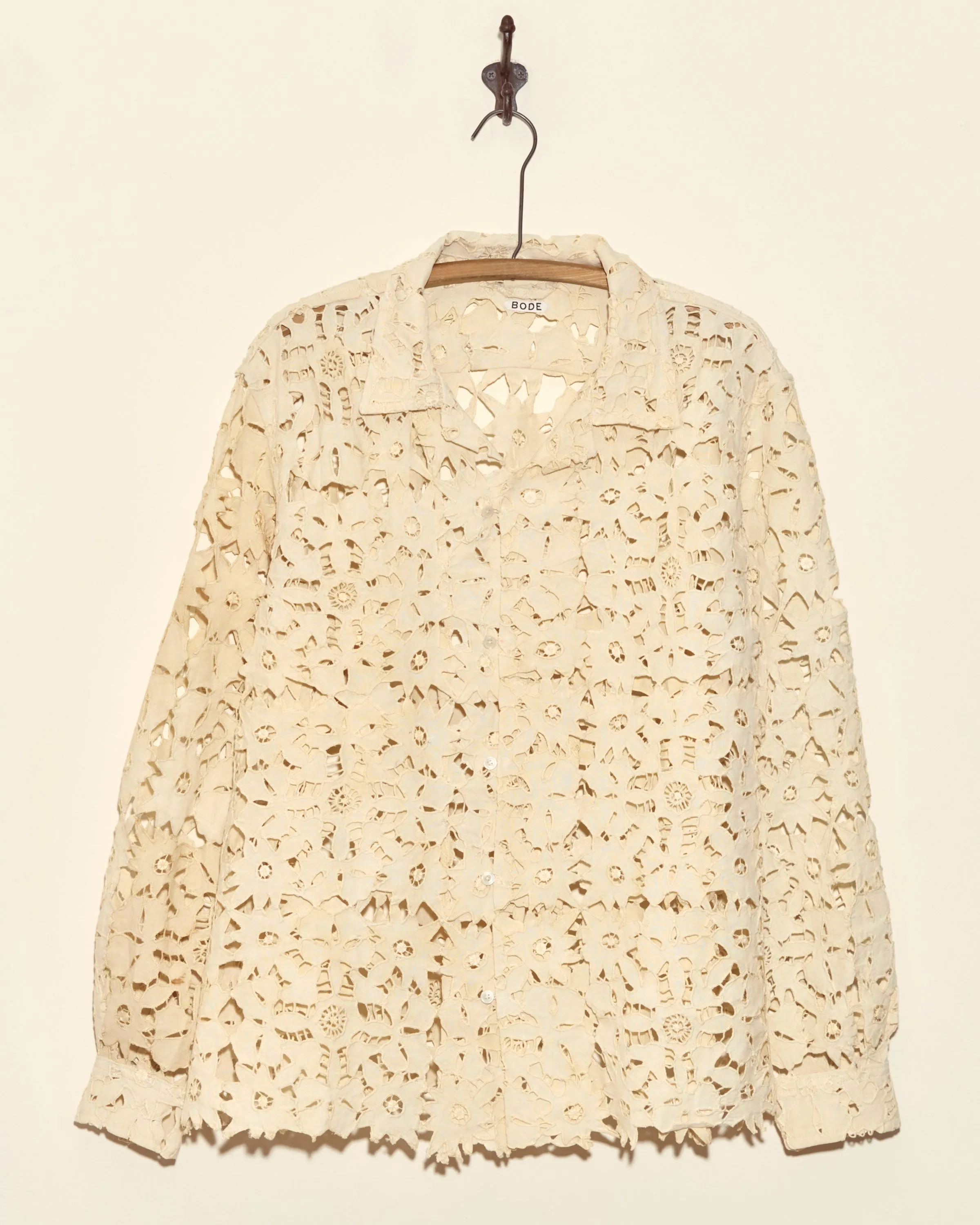 Paper Chain Long Sleeve Shirt - XL sold by BODE