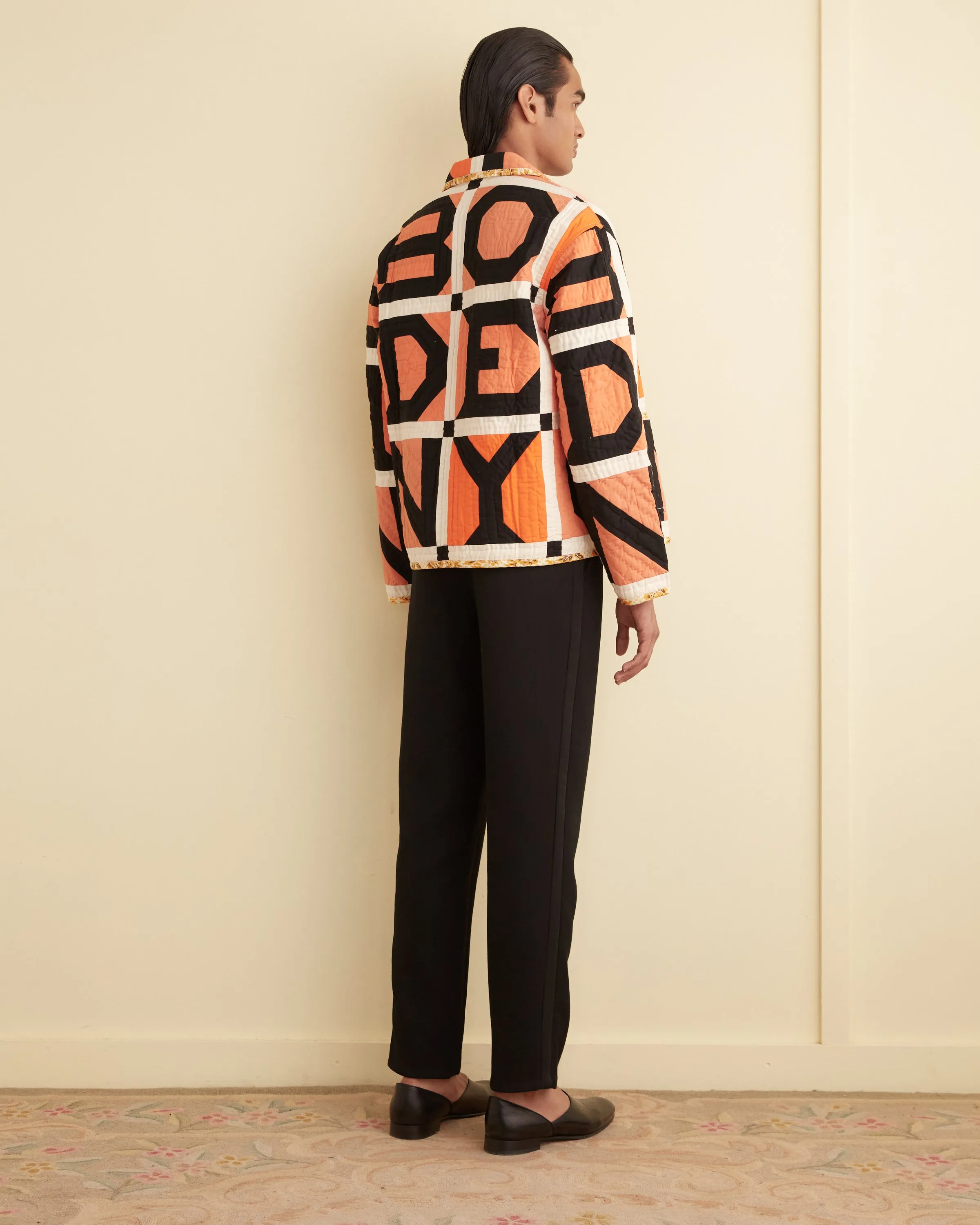 Letter Block Quilt Jacket sold by BODE product image thumbnail 3