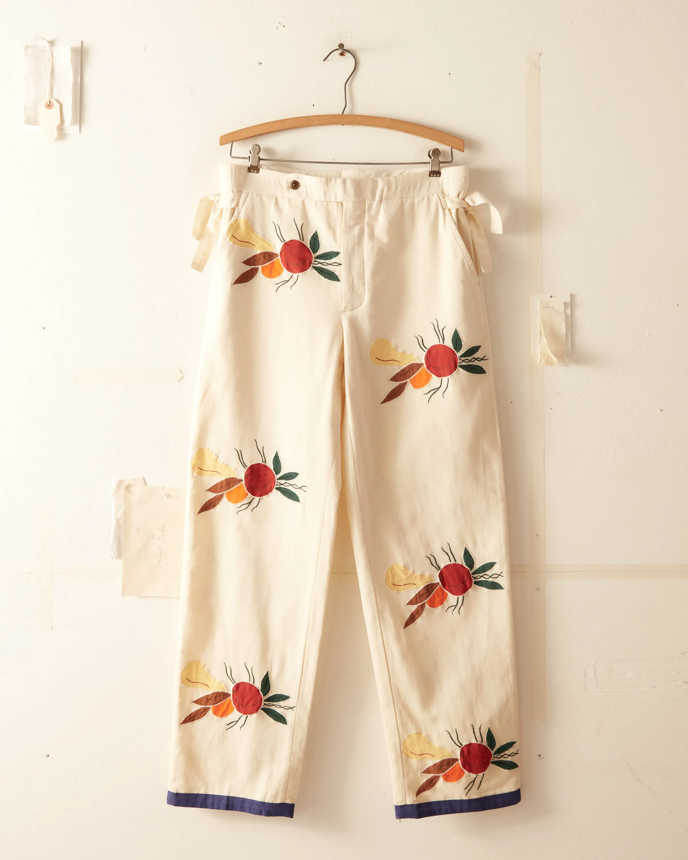 Appliqué Fruit Bunch Trousers sold by BODE product image thumbnail 3