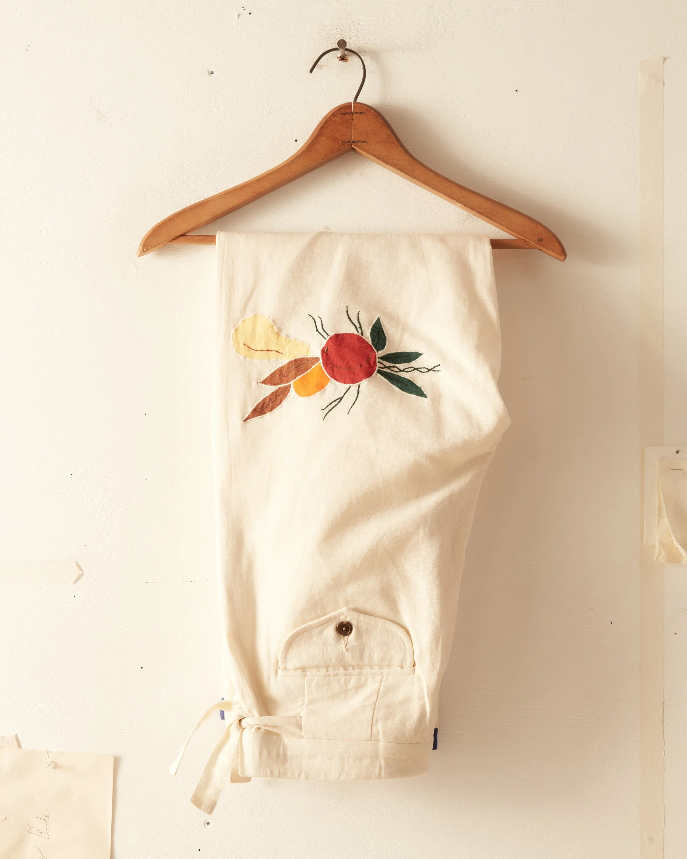 Appliqué Fruit Bunch Trousers sold by BODE product image thumbnail 2