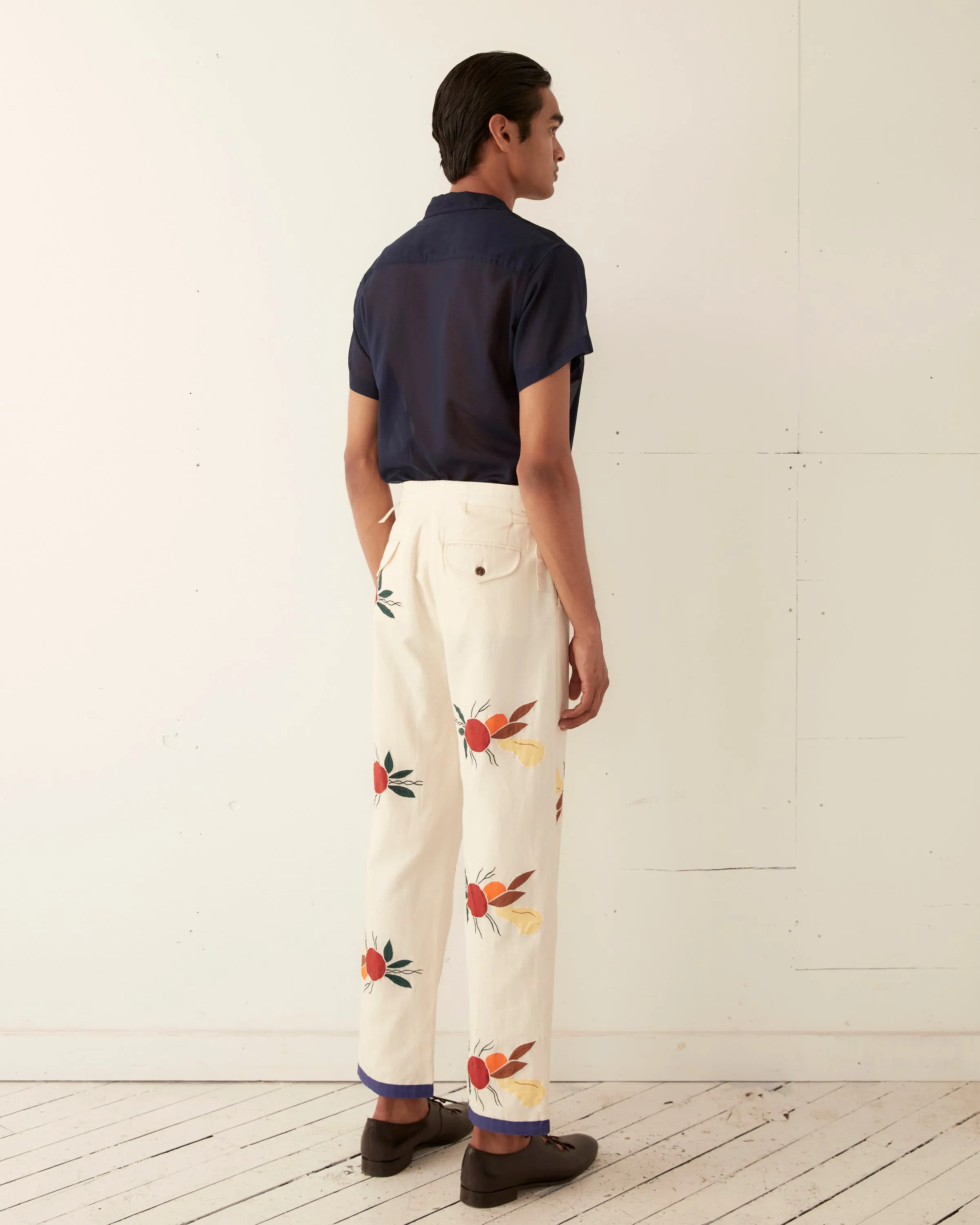 Appliqué Fruit Bunch Trousers sold by BODE product image thumbnail 5