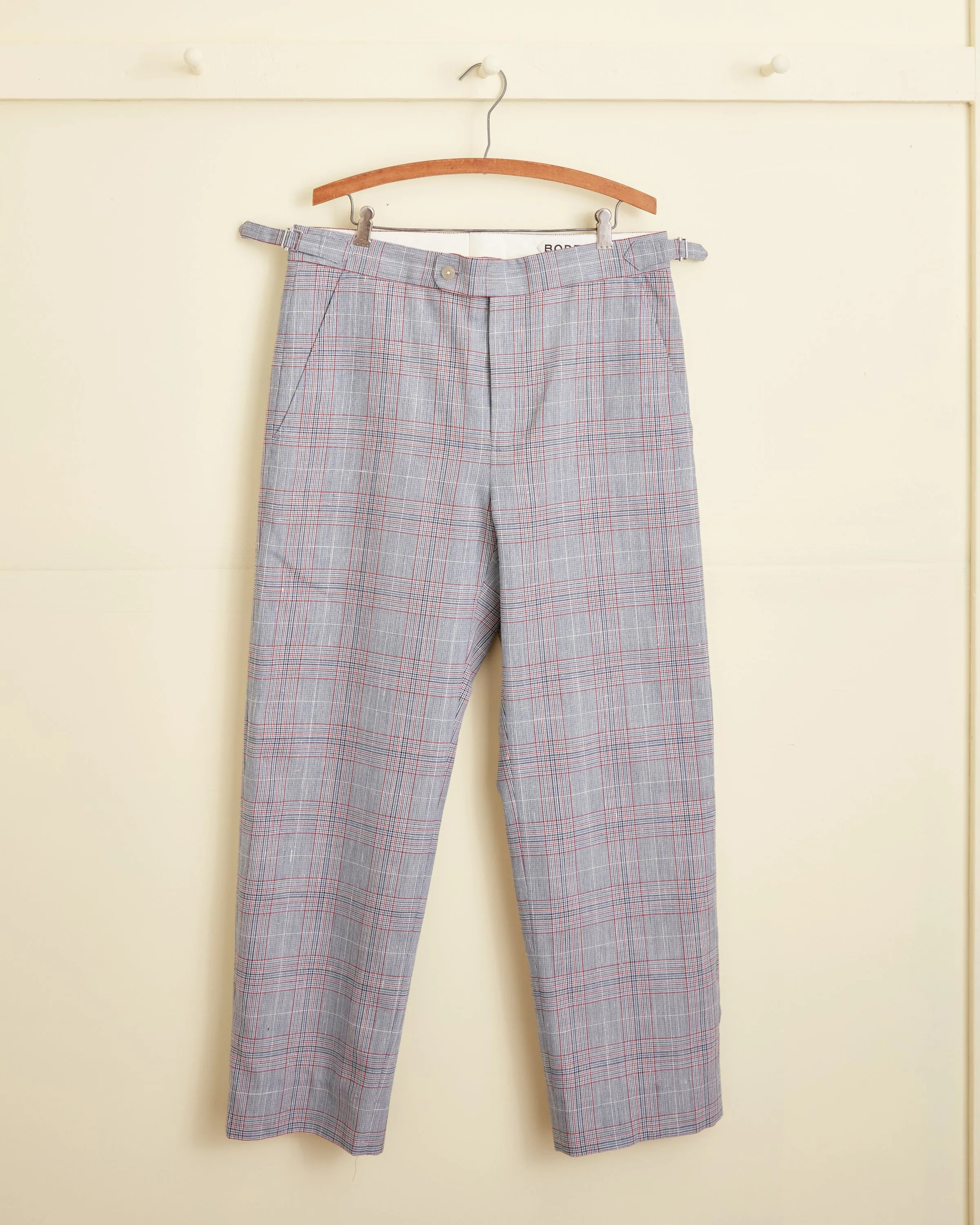 Cinnabar Plaid Trousers - 33 sold by BODE