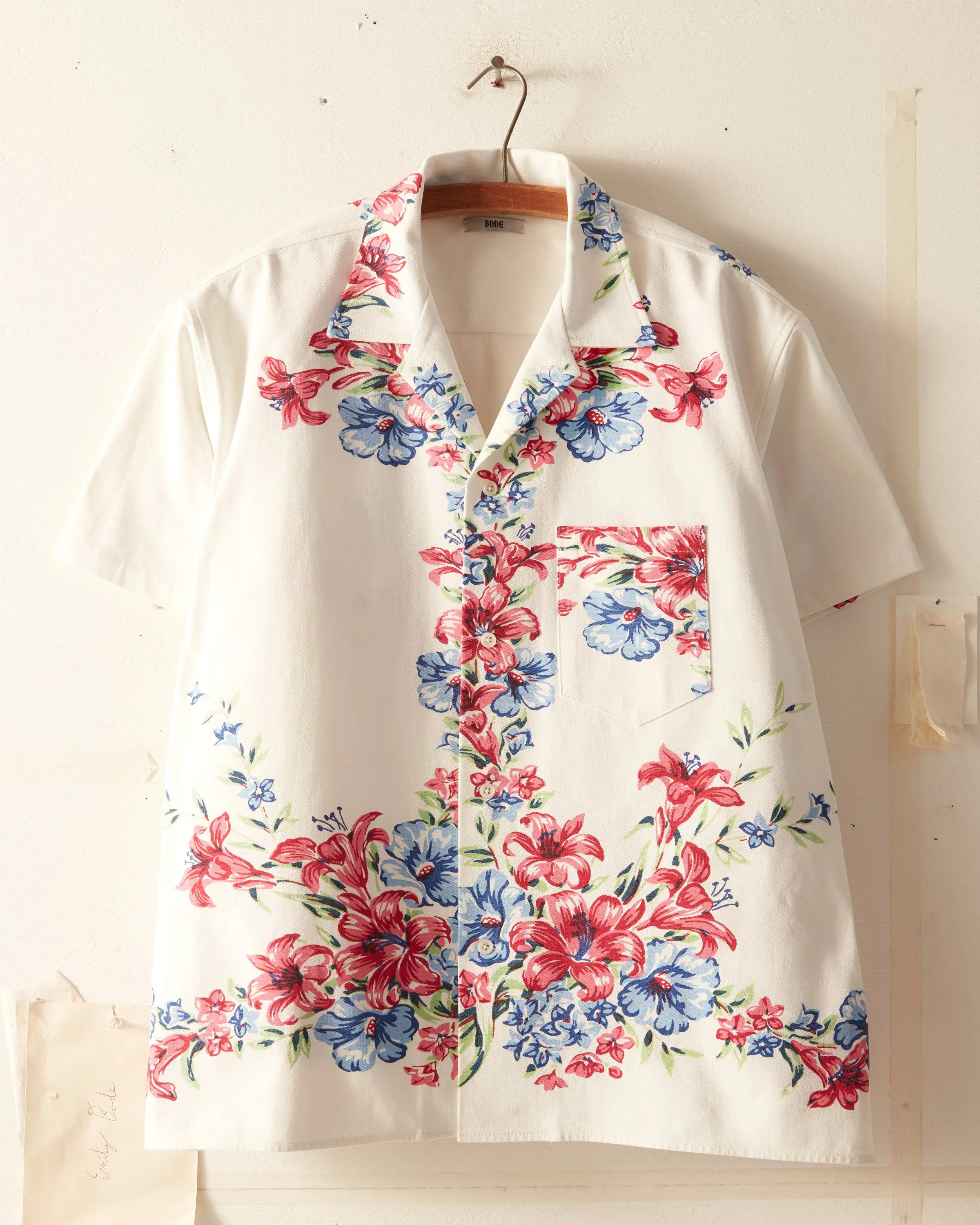 Berry Hibiscus Shirt - XL/XXL sold by BODE