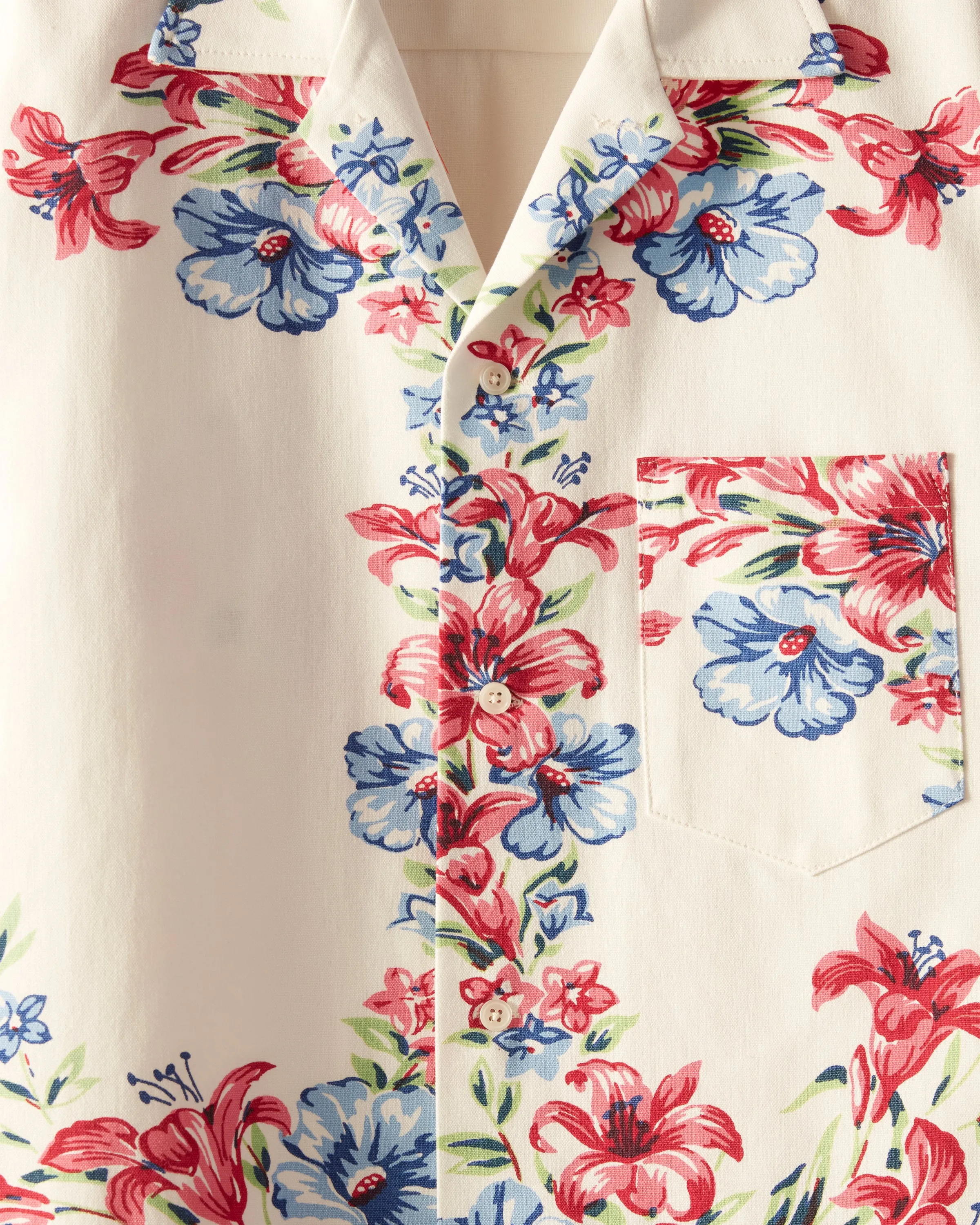 Berry Hibiscus Shirt - XL/XXL sold by BODE product image thumbnail 2