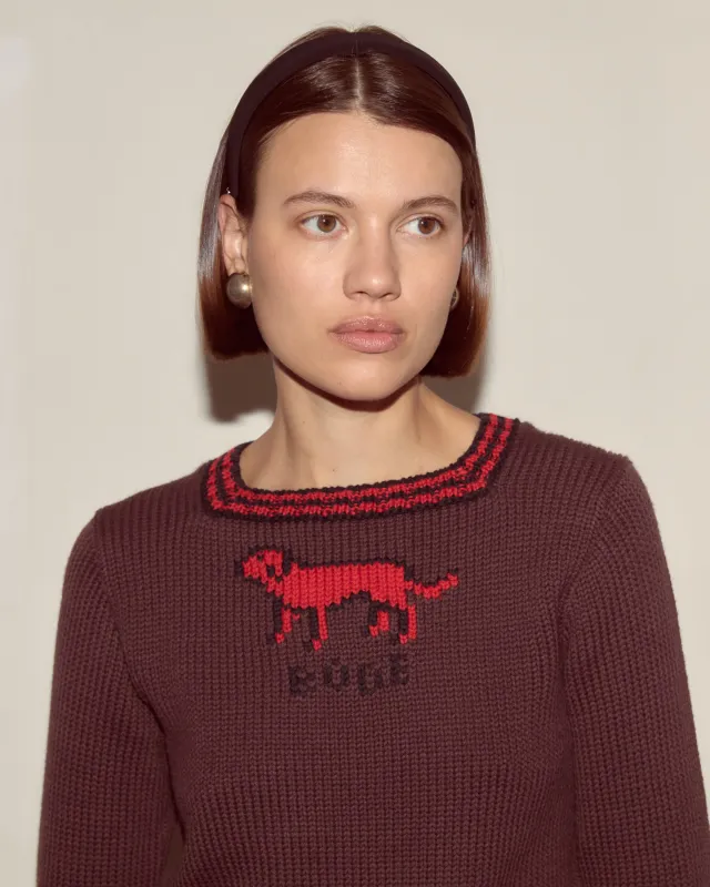 Lapdog Sweater made by BODE