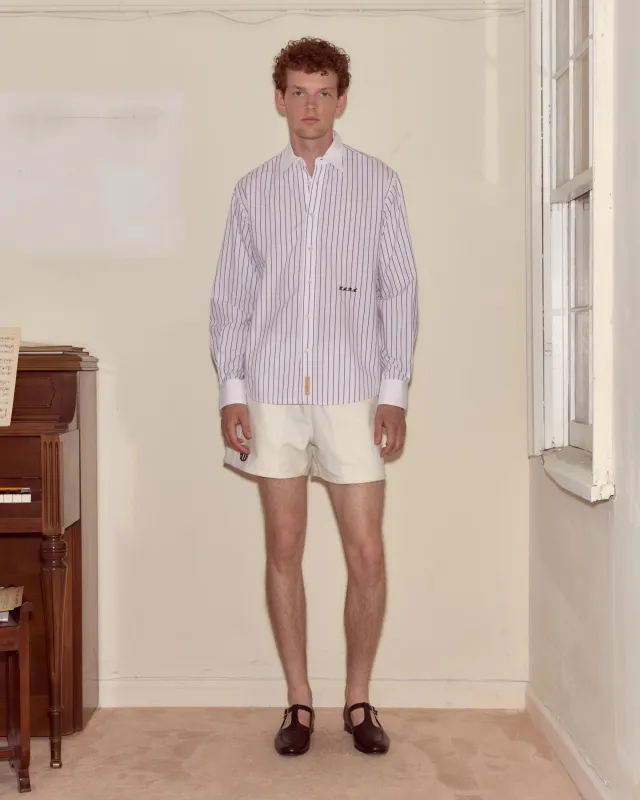 Steamboat Stripe Shirt made by BODE