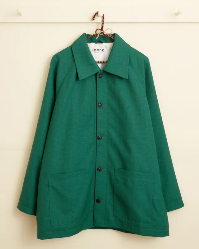 Wavering Green Jacket - M sold by BODE