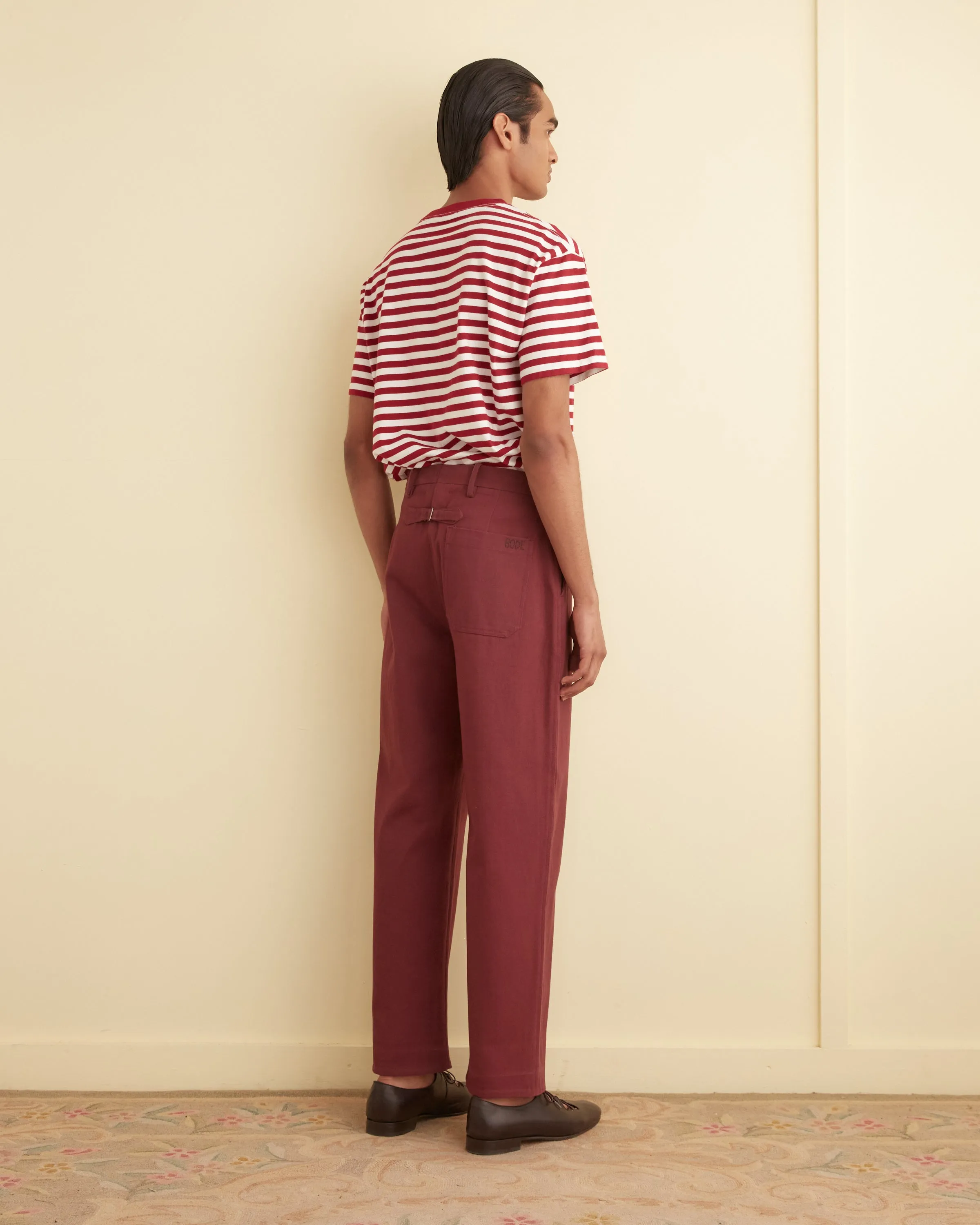 Standard Trousers - Merlot sold by BODE product image thumbnail 3