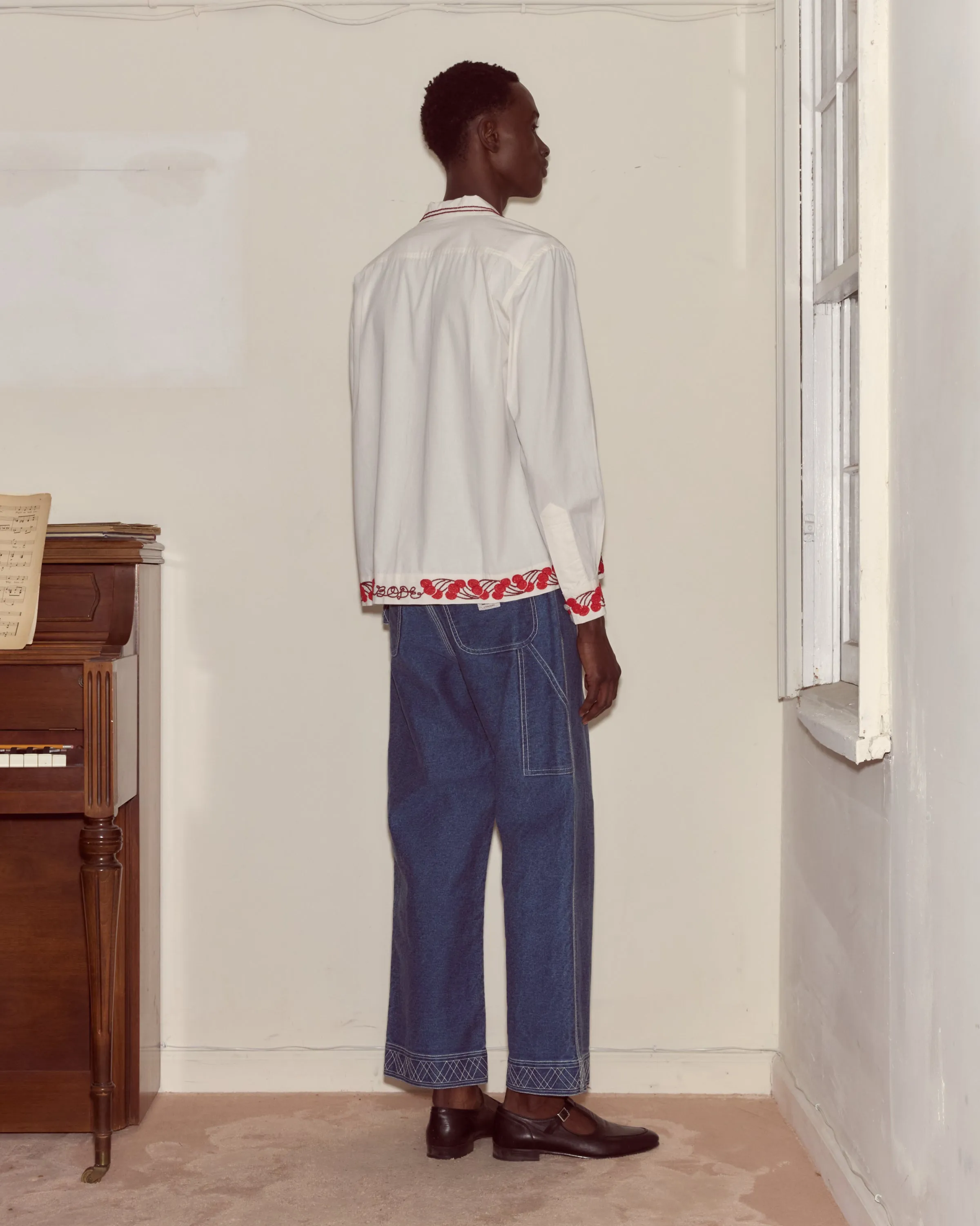 Cherry Lane Beaded Shirt sold by BODE product image thumbnail 4