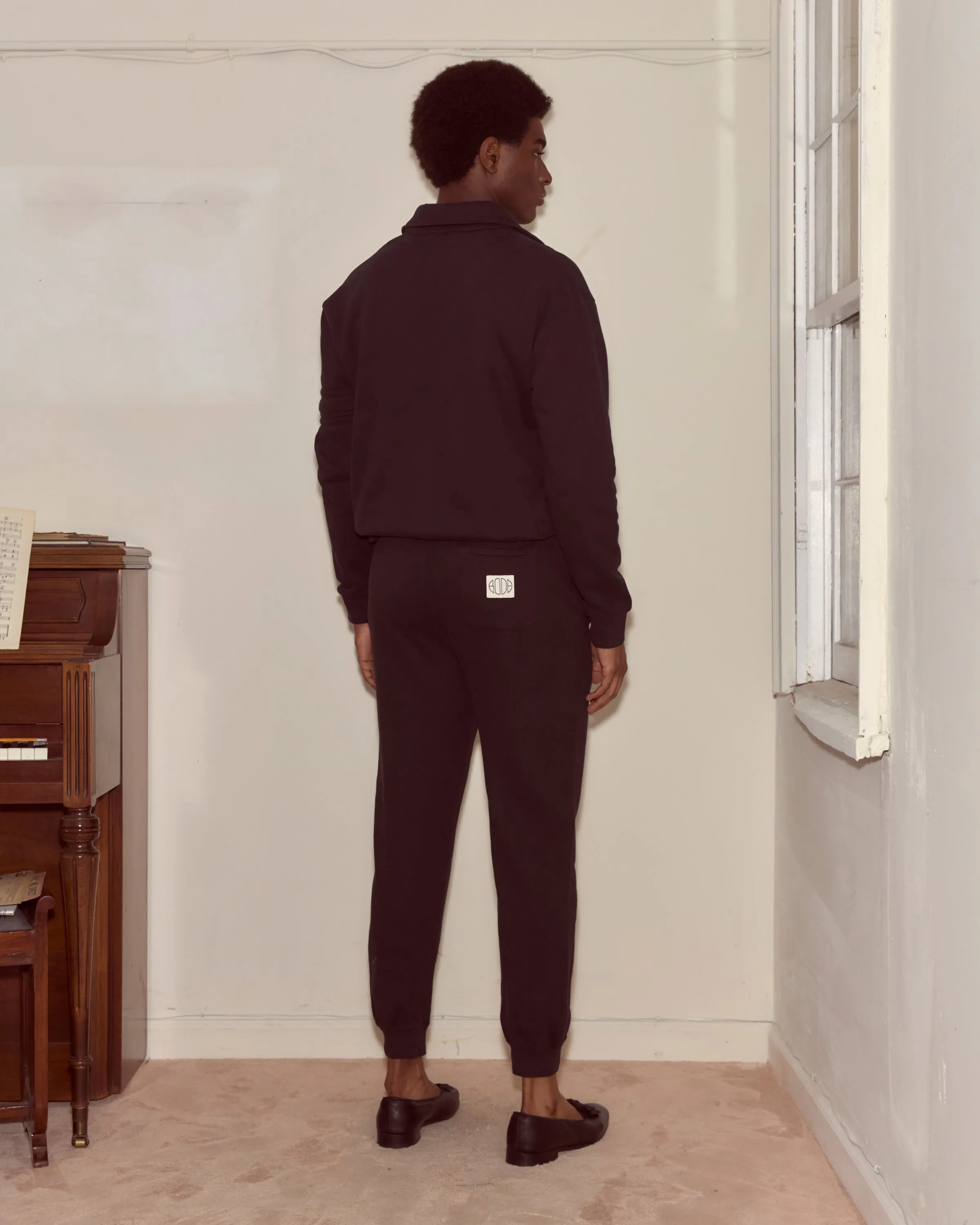 Crew Polo - Black sold by BODE product image thumbnail 3