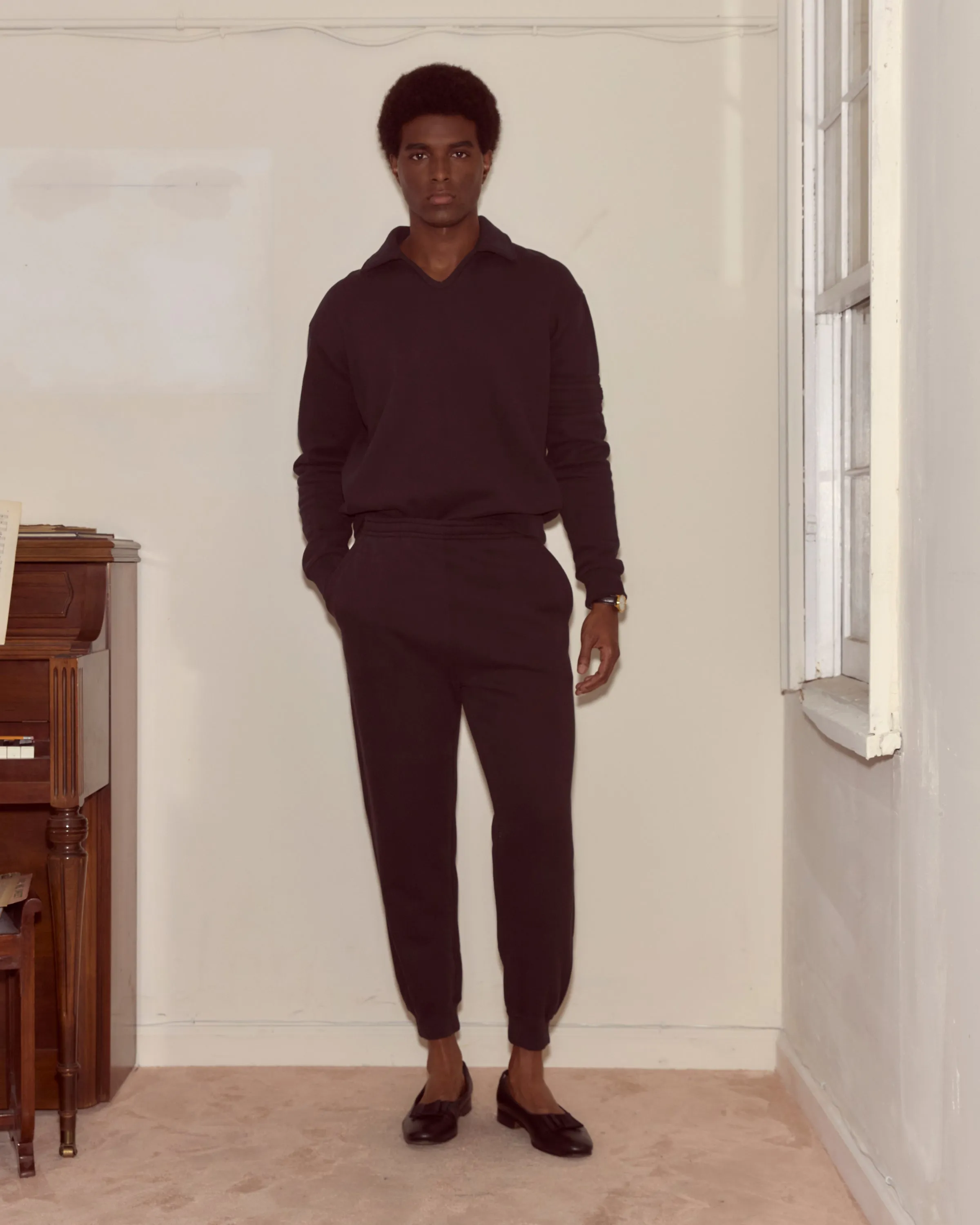 Crew Polo - Black sold by BODE product image thumbnail 2