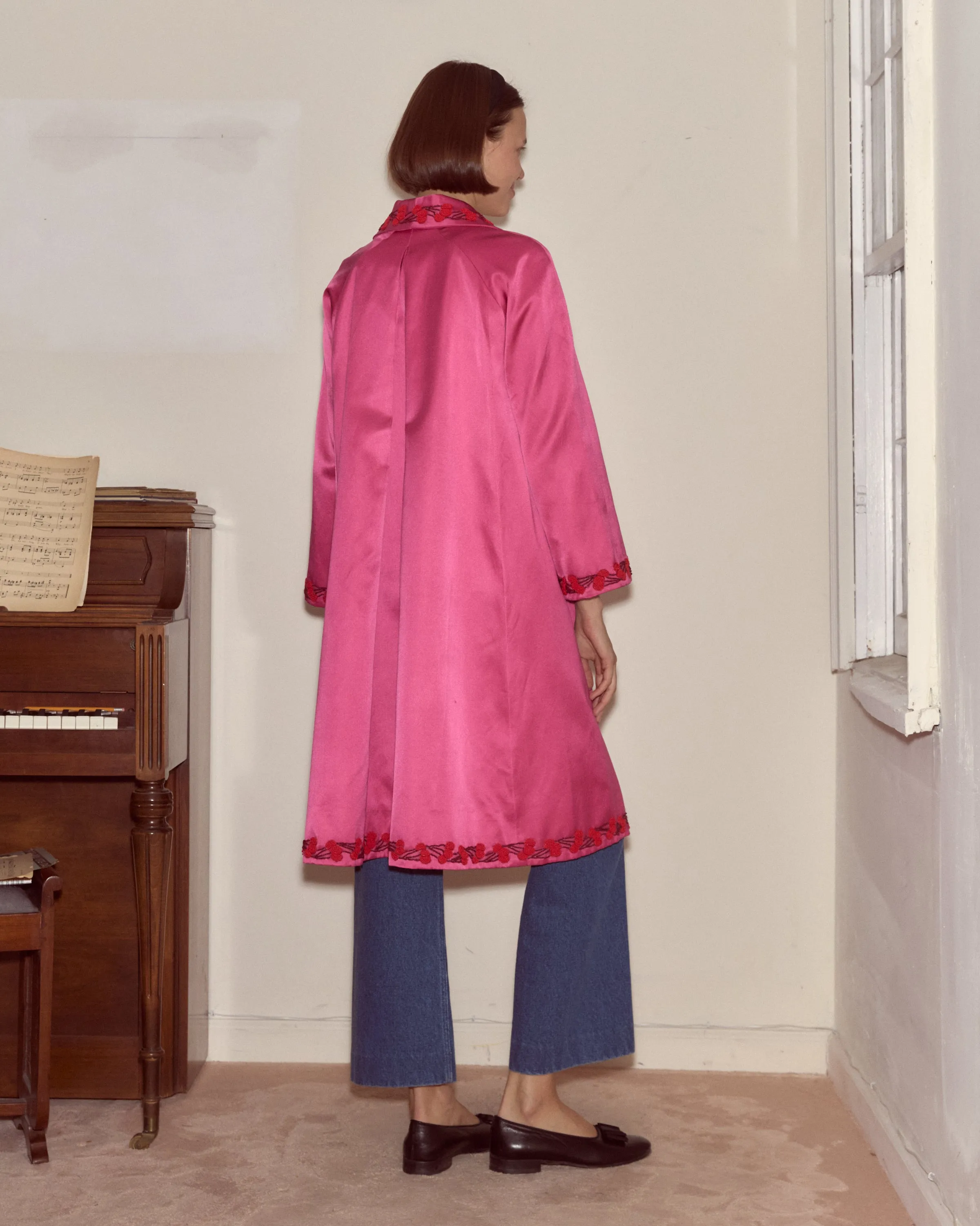 Fuchsia Cherry Coat sold by BODE product image thumbnail 4