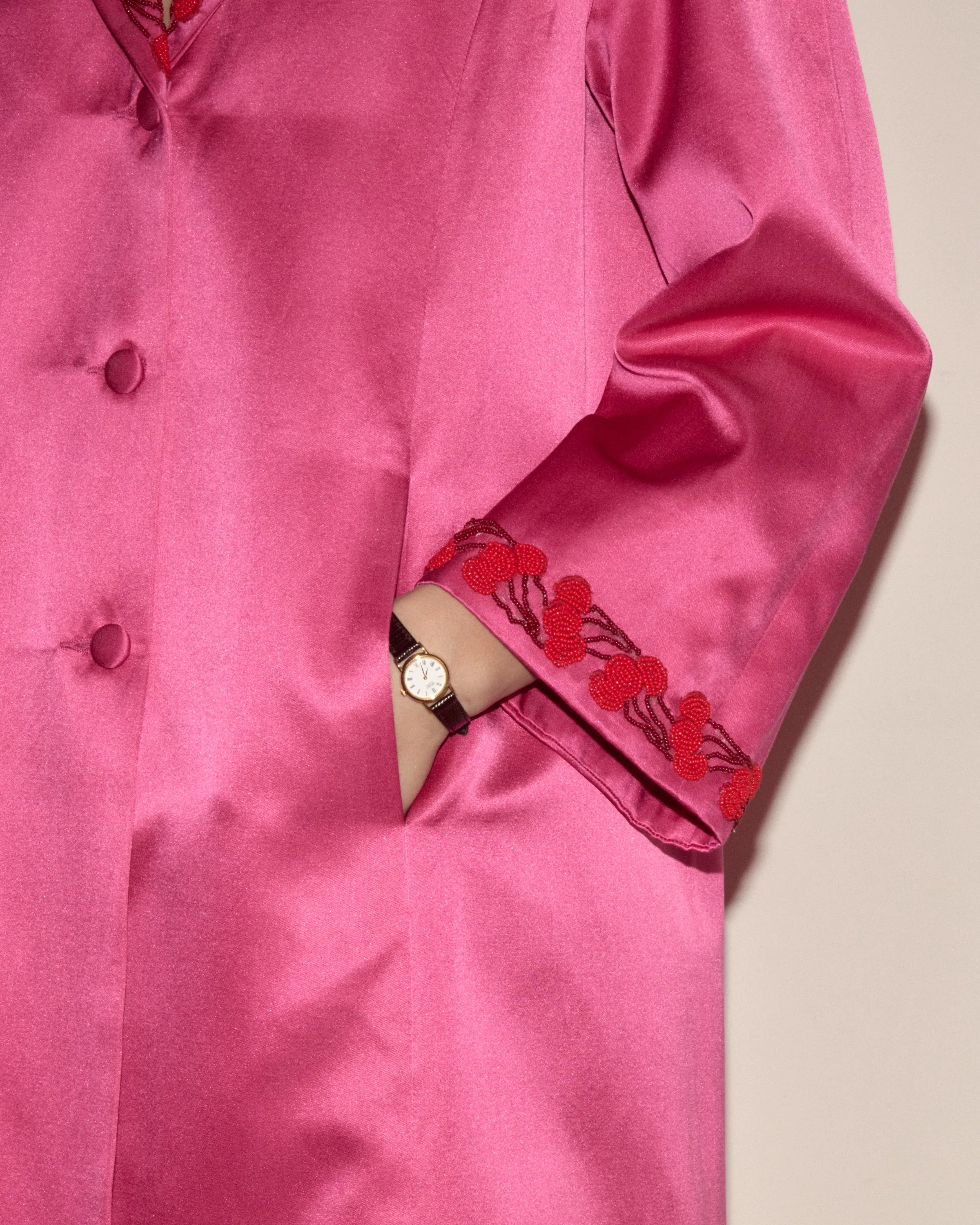 Fuchsia Cherry Coat sold by BODE product image thumbnail 3