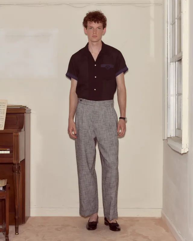 Static Weave McNab Trousers sold by BODE