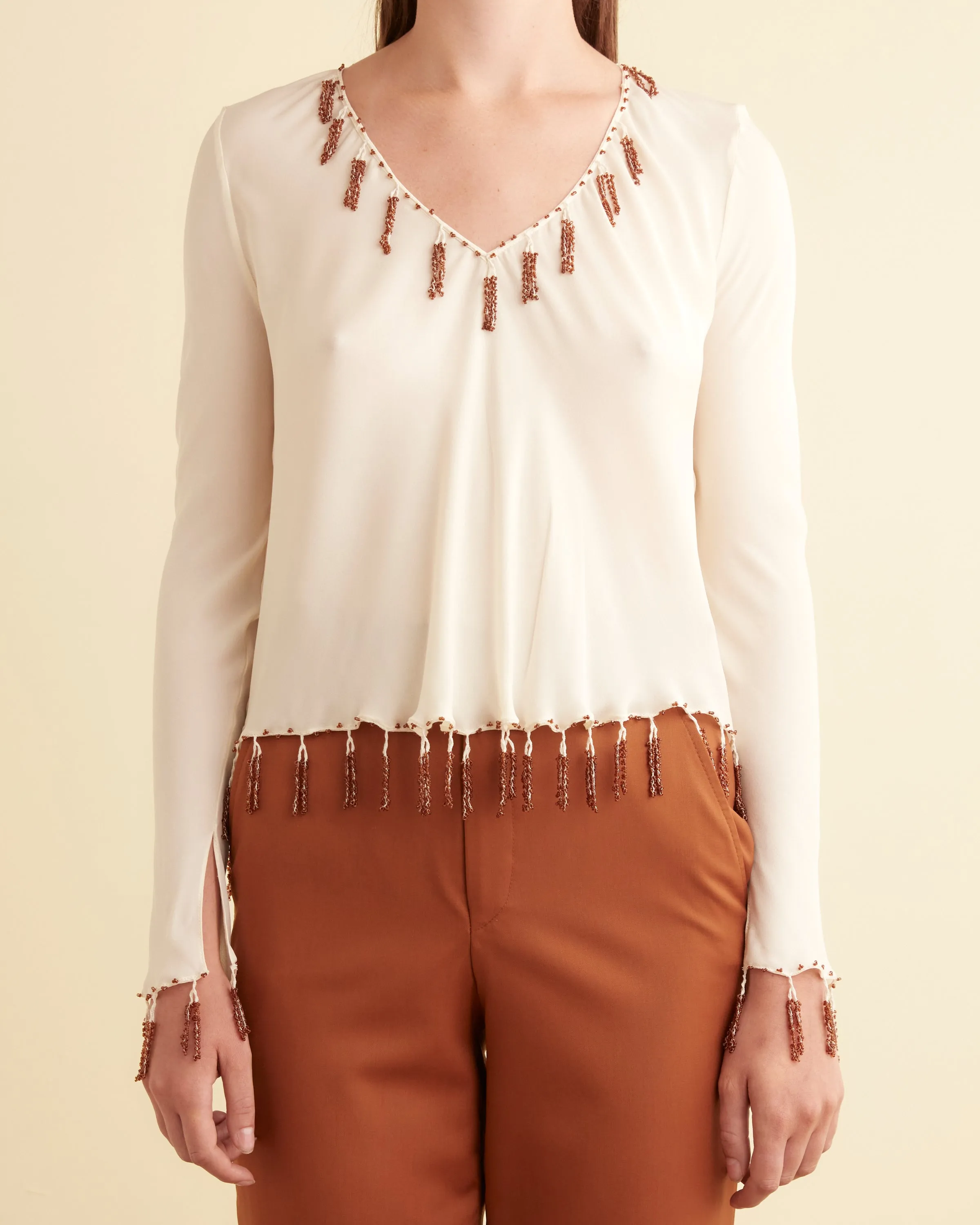 Cola Bead Top - XS sold by BODE product image thumbnail 2