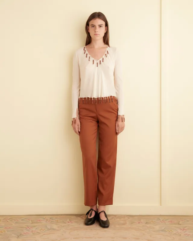 Cola Bead Top - XS sold by BODE