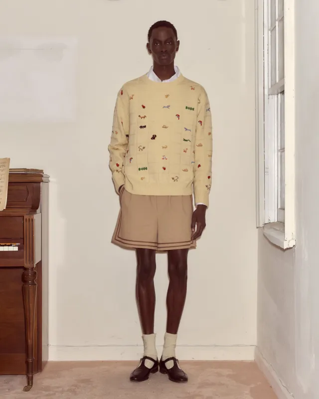 Zoologist Pullover sold by BODE