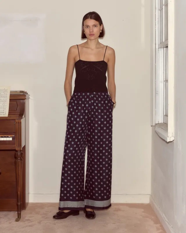 Foyer Diamond Pants made by BODE