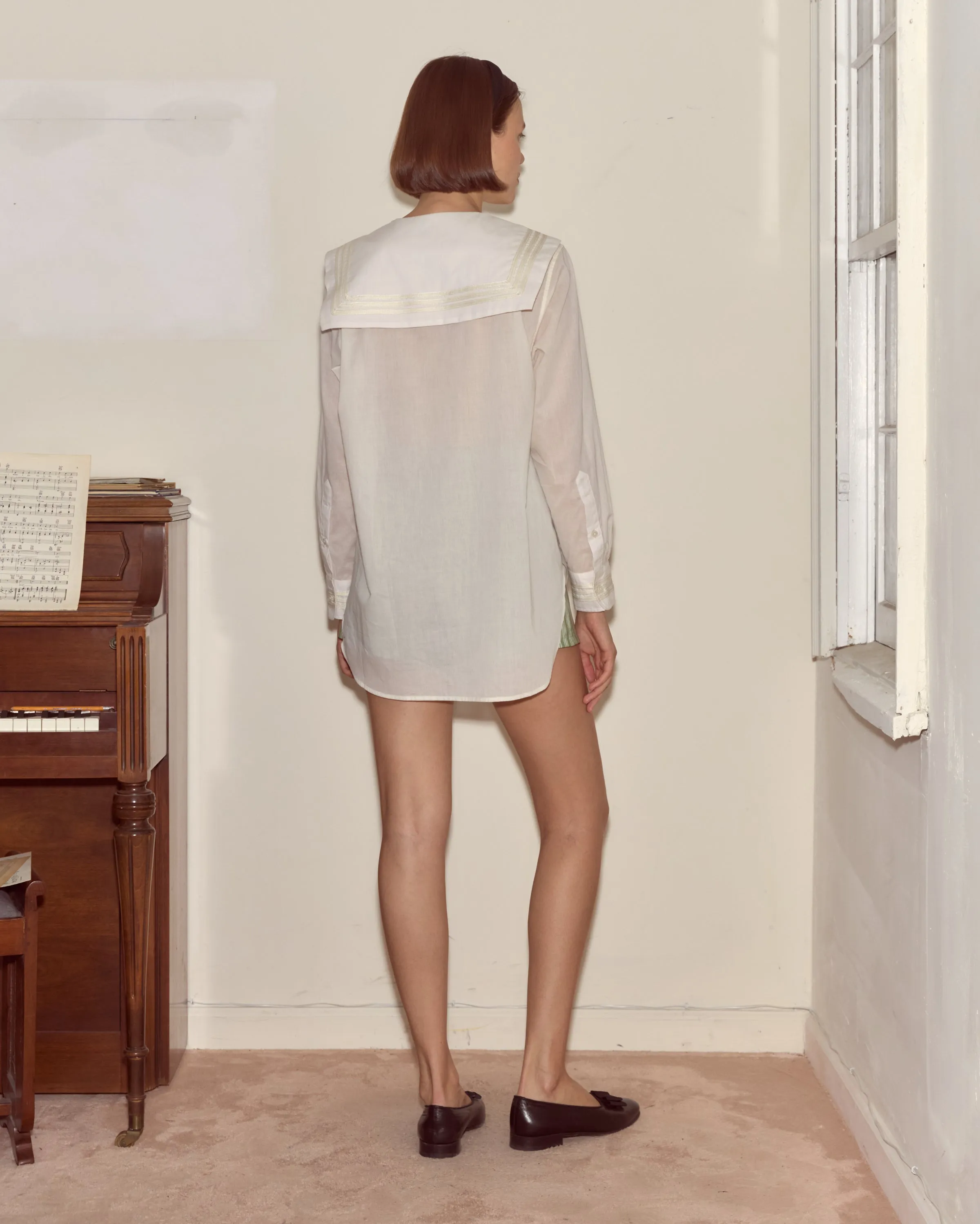 Voile Marina Shirt sold by BODE product image thumbnail 4