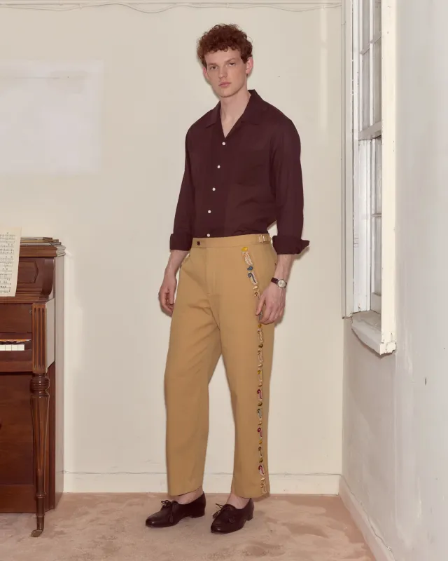 Feather Runner Trousers made by BODE