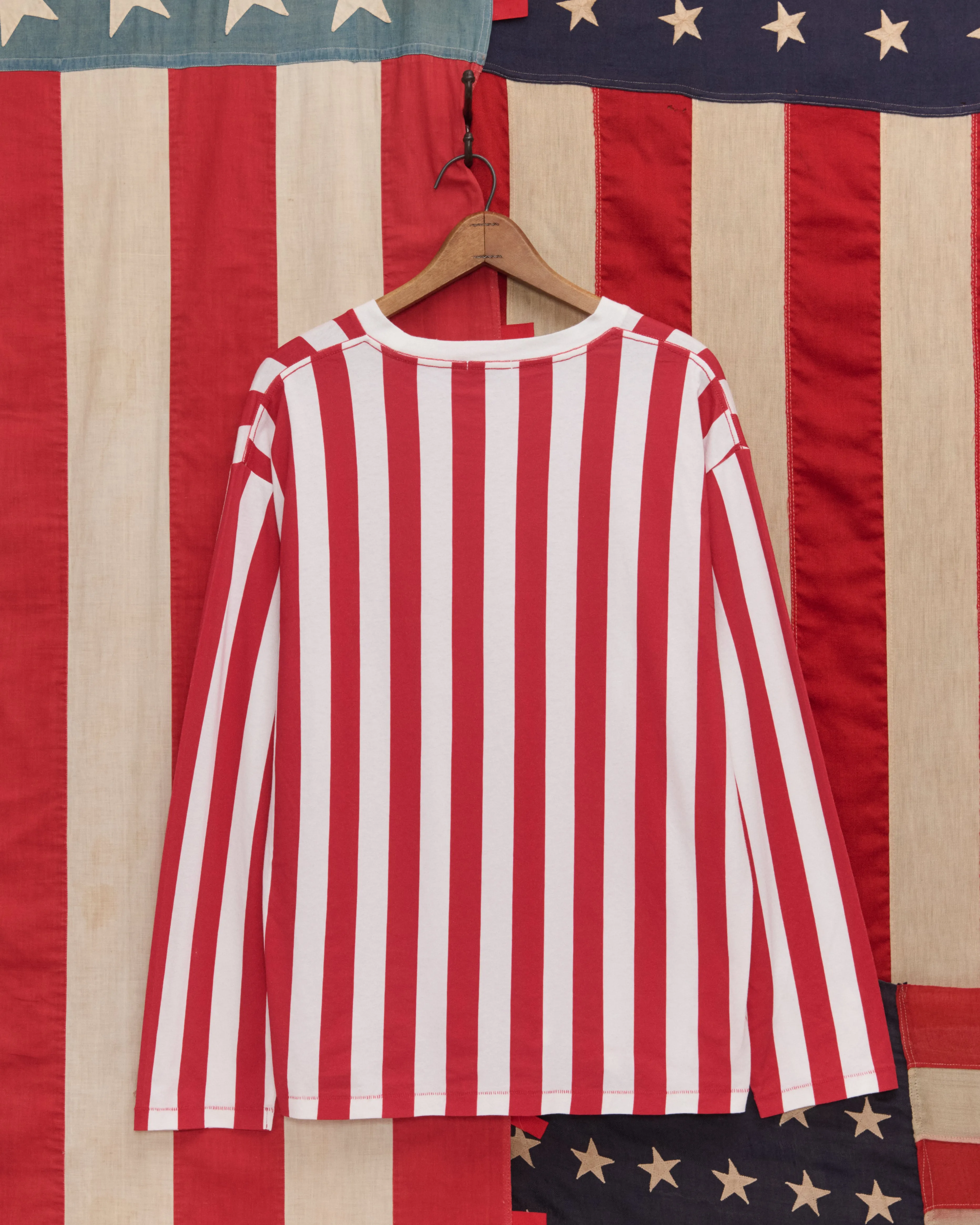 Birthday Stripe Tee sold by BODE product image thumbnail 2