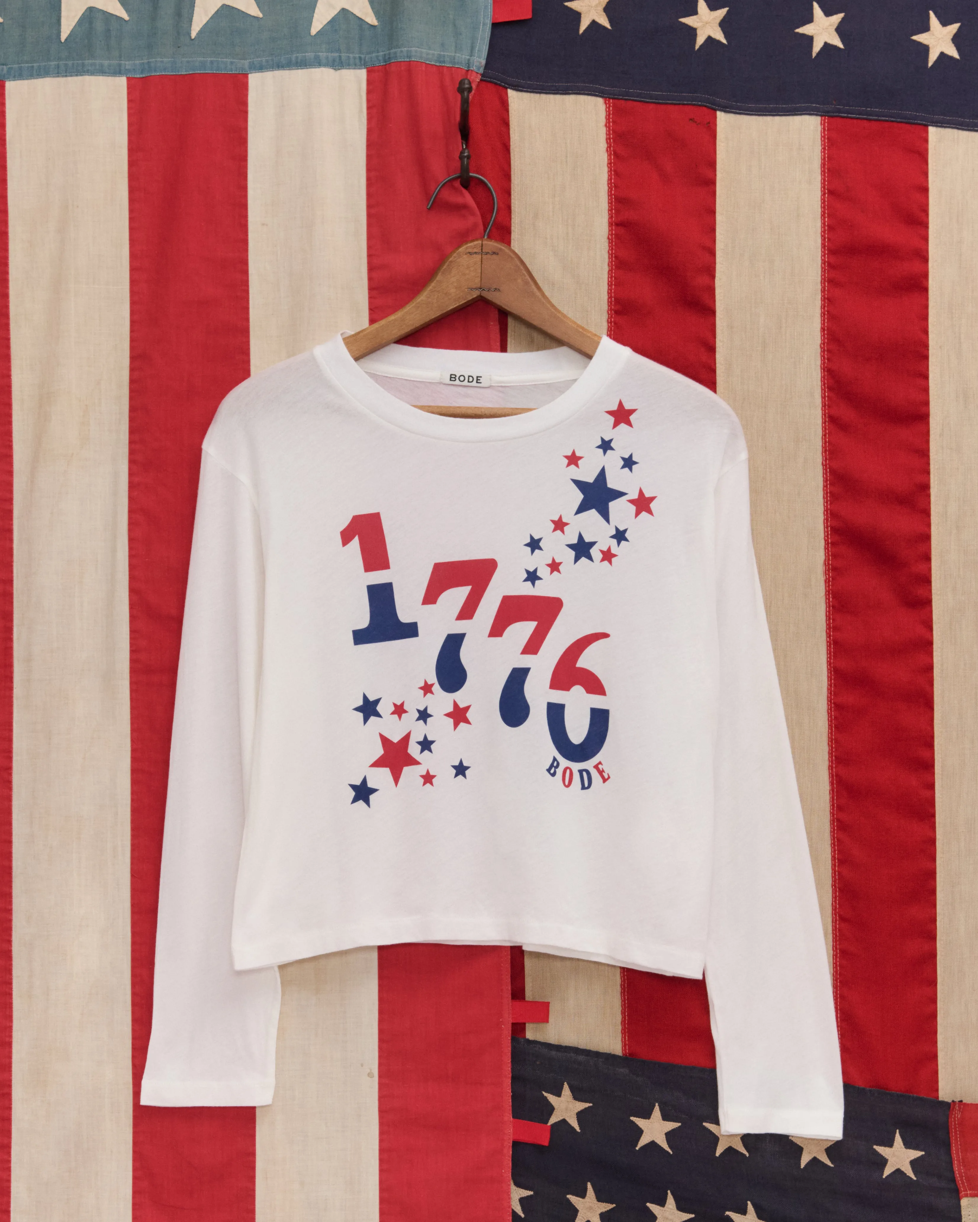 1776 Long Sleeve Tee sold by BODE