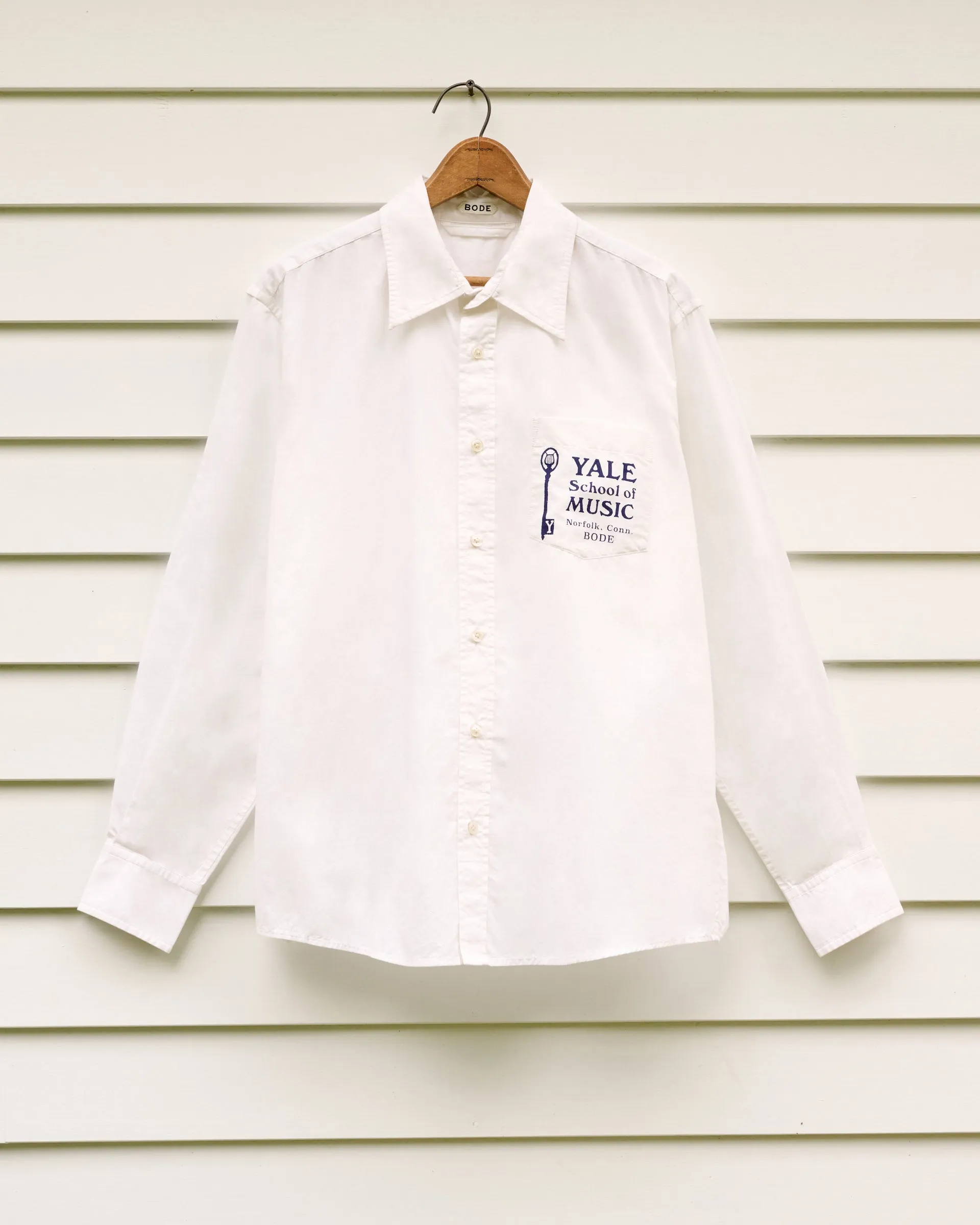 Yale School of Music Shirt sold by BODE