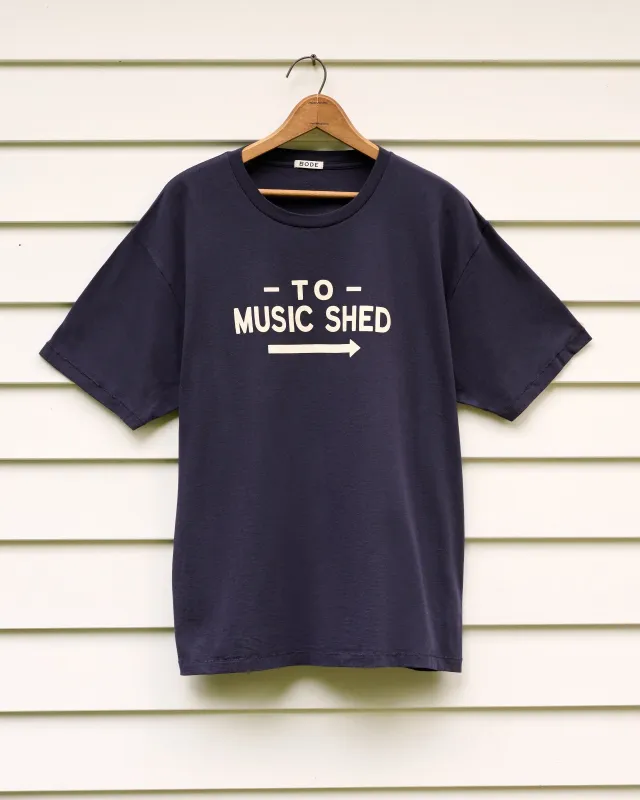 Music Shed Tee made by BODE